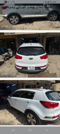 سبورتج ٢٠١٥الون ابيض وارد خليجي بدون حادث مكفولة محرك ٢٠٠٠ بدون نواقص ...