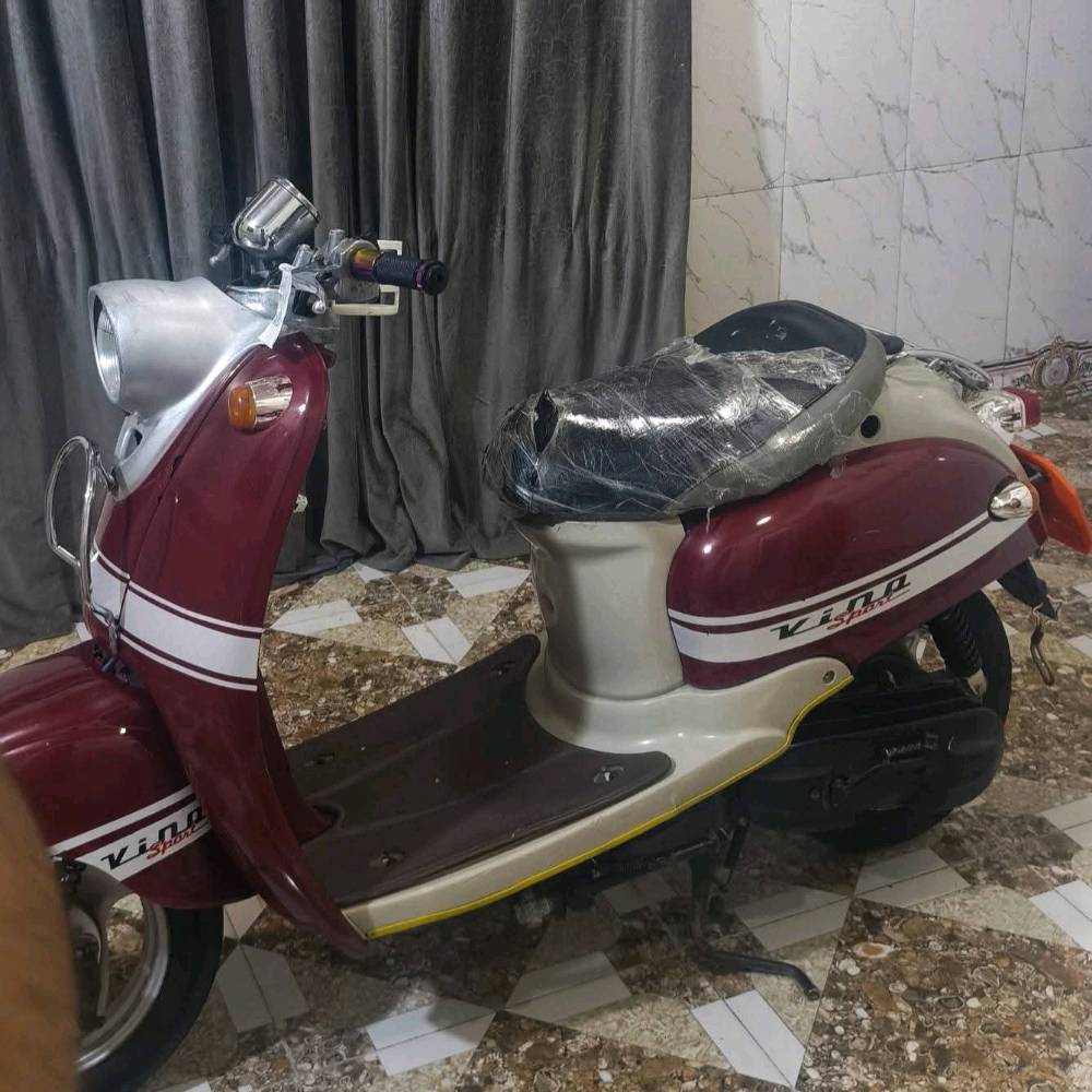 السلام عليكم دراجه مصريه للبيع مفتوحه بستم تفصيخ دراجه ما بيها اي نقص شغاله سلف هندر العنوان ناصريه مركز السعر 375 للشراي الرقم***********
