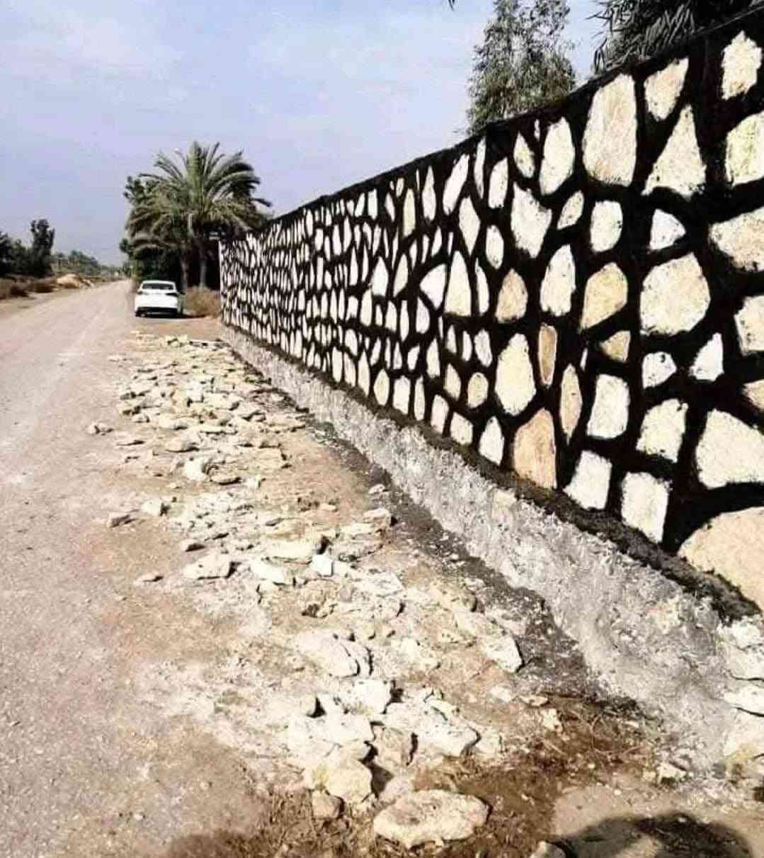 بناء حجر كرسته وعمل ***********‬‏
