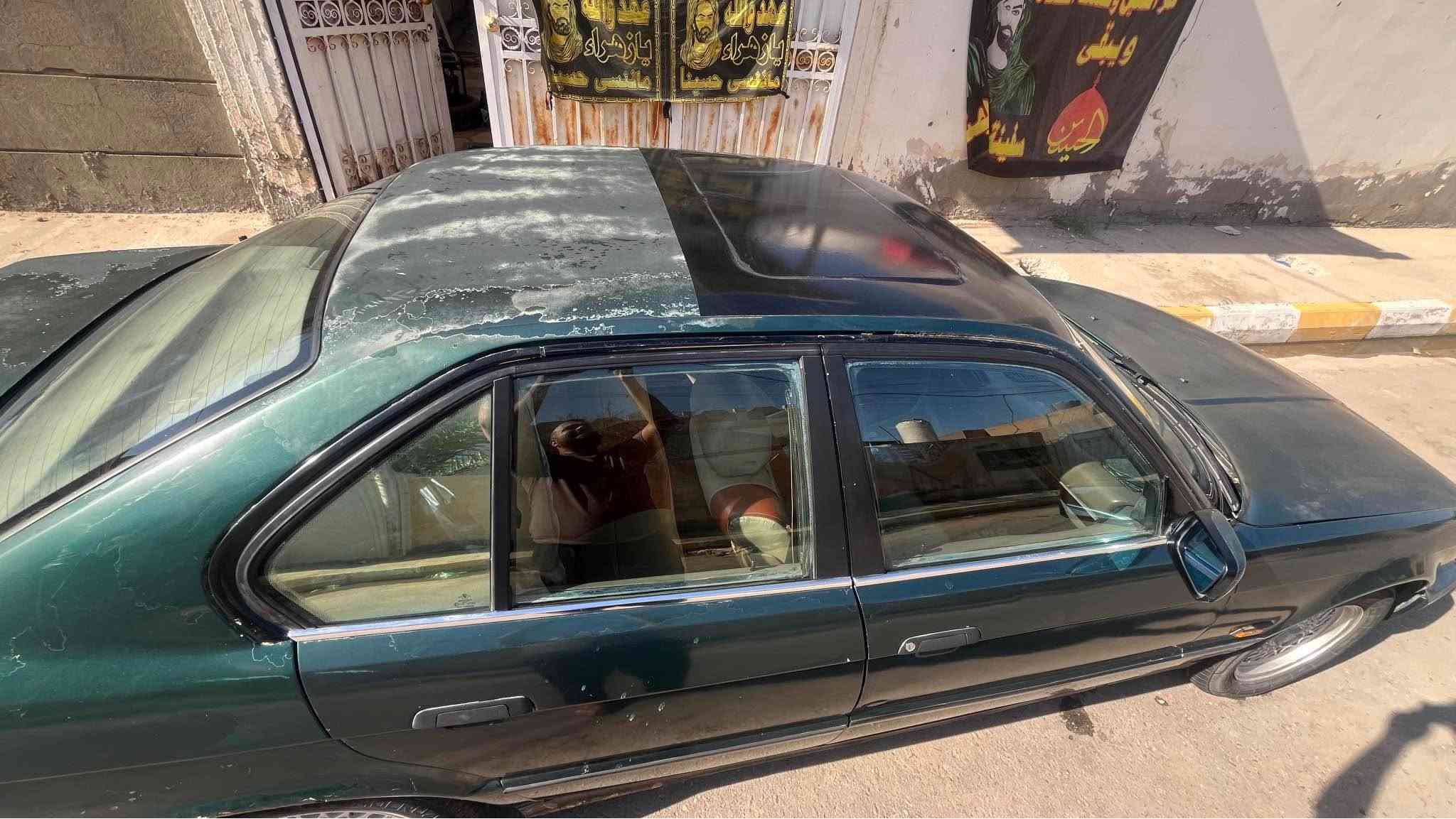 Bmw e34 520 1992 
تبريد شغال مكينة 2500  مسكر عدل بي خيط بخار كير مكفول صدر امامي خلفي تايرات باتري نضيف صبغها بي جراد 
السعر 40 وبي مجال للشراي 
رقم واسط مشروع وطني بأسمي 
مكان السيارة الصويرة 
*********** الصويرة, واسط
