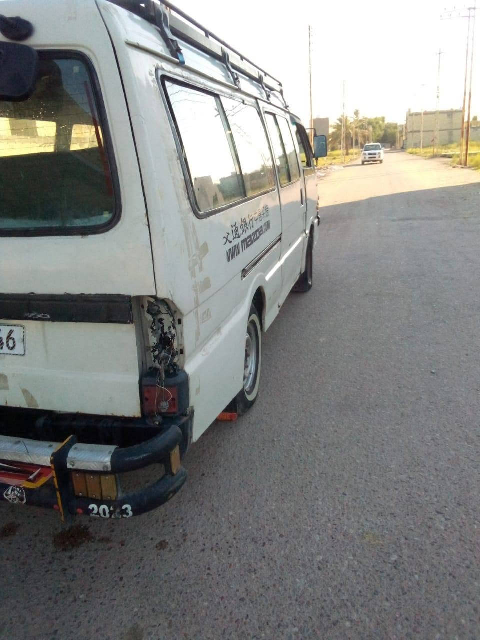 السلام عليكم كيا مازدا للبيع موديل 94 سيارة جاهزة خير من الله مكينه 701كاز كير اكسل نظيفات سيارة بأسمي رقم حمل بغداد سنويه للثلاثين 14 راكب السعر 37 وبيها مجال الشراي يتصل وبي خير ويدلل مكان بغداد البياع الشهداء رقم***********
