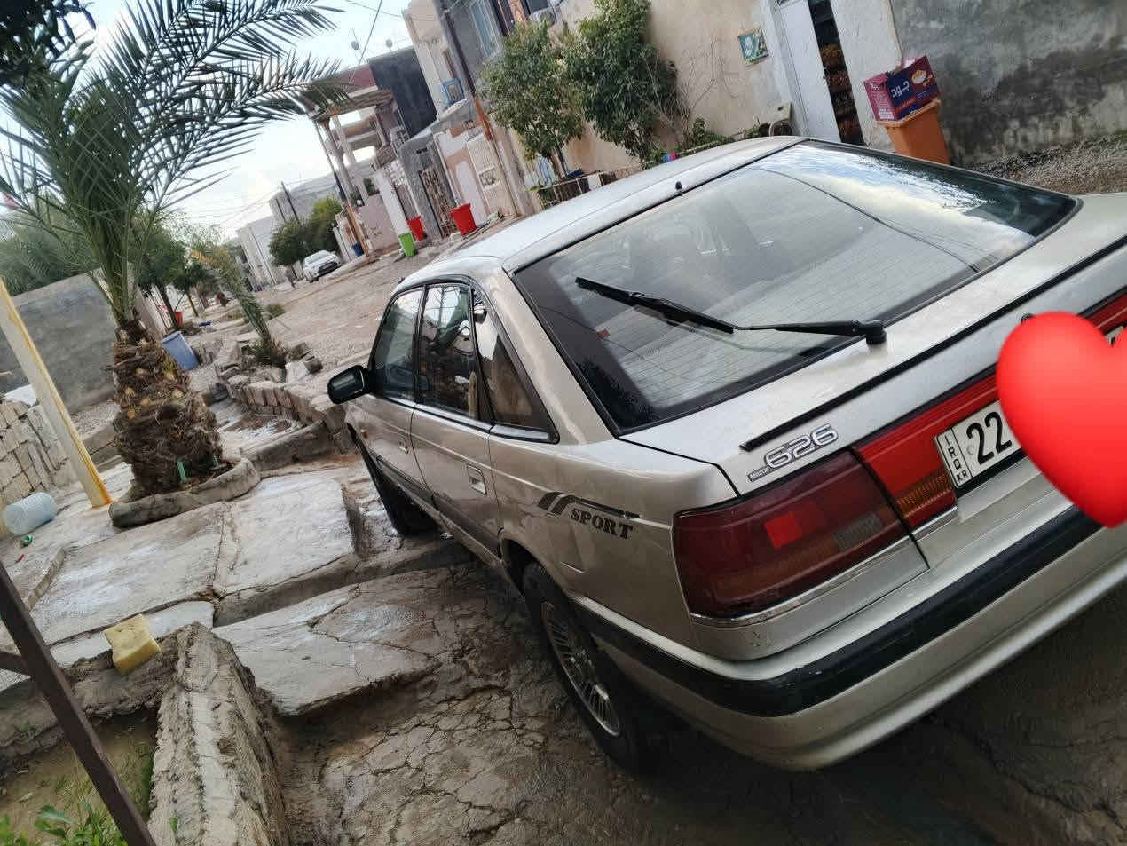 مازدا ٦٢٦
موديل٩٠
سلايد 
قفل مركزي 
السعر ٣٦
مكان ديالى قرةتبة 
***********
