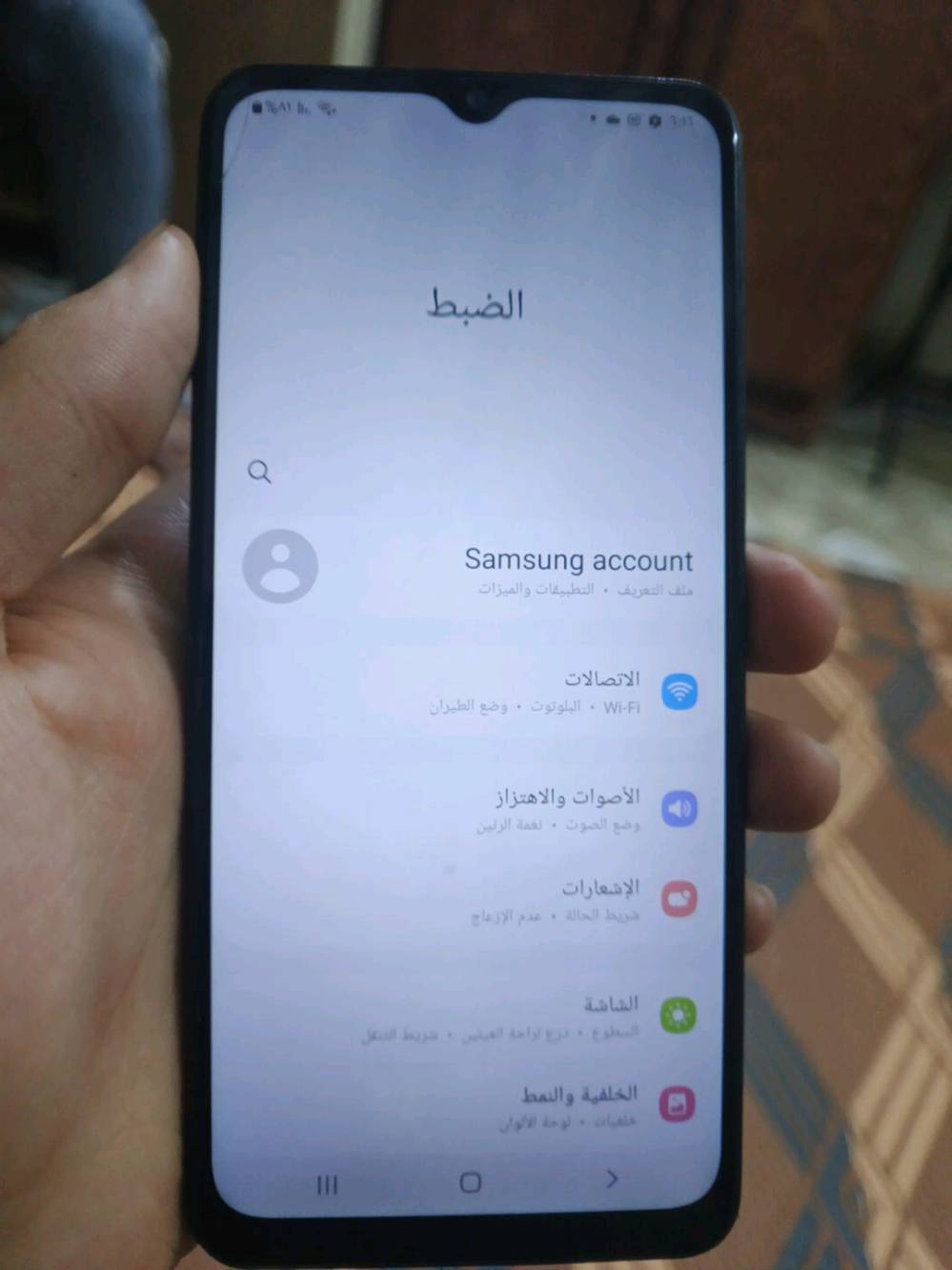 سامسونج A12 • بطارية 5000mAh • ضربة خفيفة بالشاشة