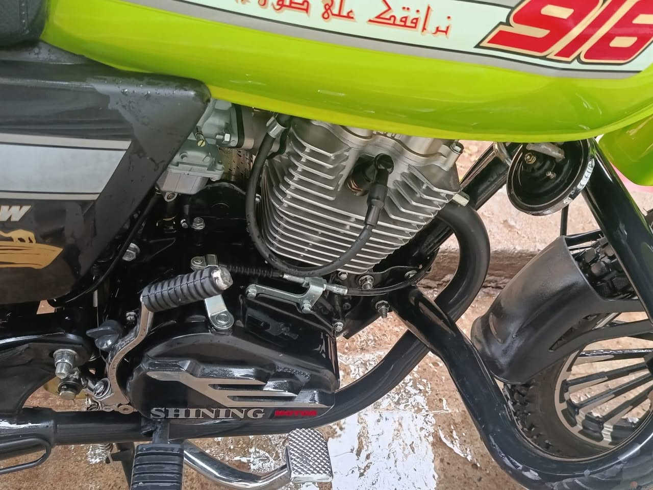 السلام عليكم شايلنك موديل 26دراجة بعدهة جديدة صار شهر من نازلة من شركة دايوان سيزر مابيهة برغي نقص ماشية اقل ال5الف سعر 2400مكاني بغداد البياع  الدراجة بعدهة بسم الشركة رقم بغداد مشروع وطني
