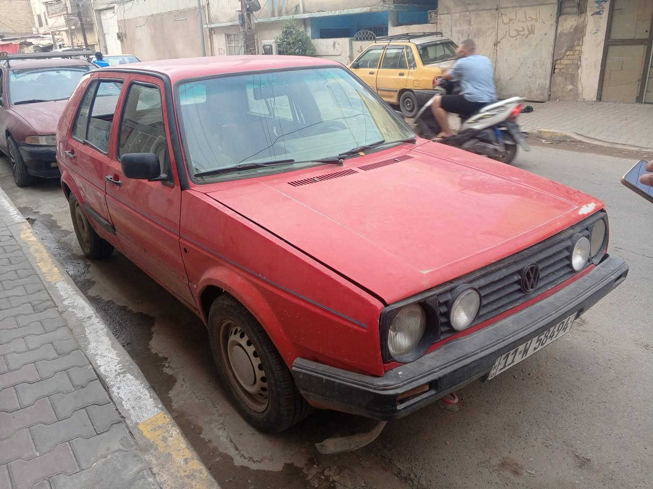 كولف ١٩٩١ • رقم بغداد • محرك يبخر