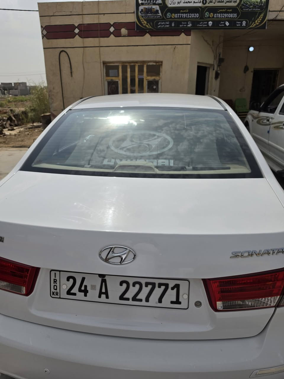 السلام عليكم  سوناتا خليجي موديل  ٢٠١٠ للبيع بيه بنيد مبدل صبغ جاملغ الخلفي ايمن العنوان واسط الزبيديه  /***********
