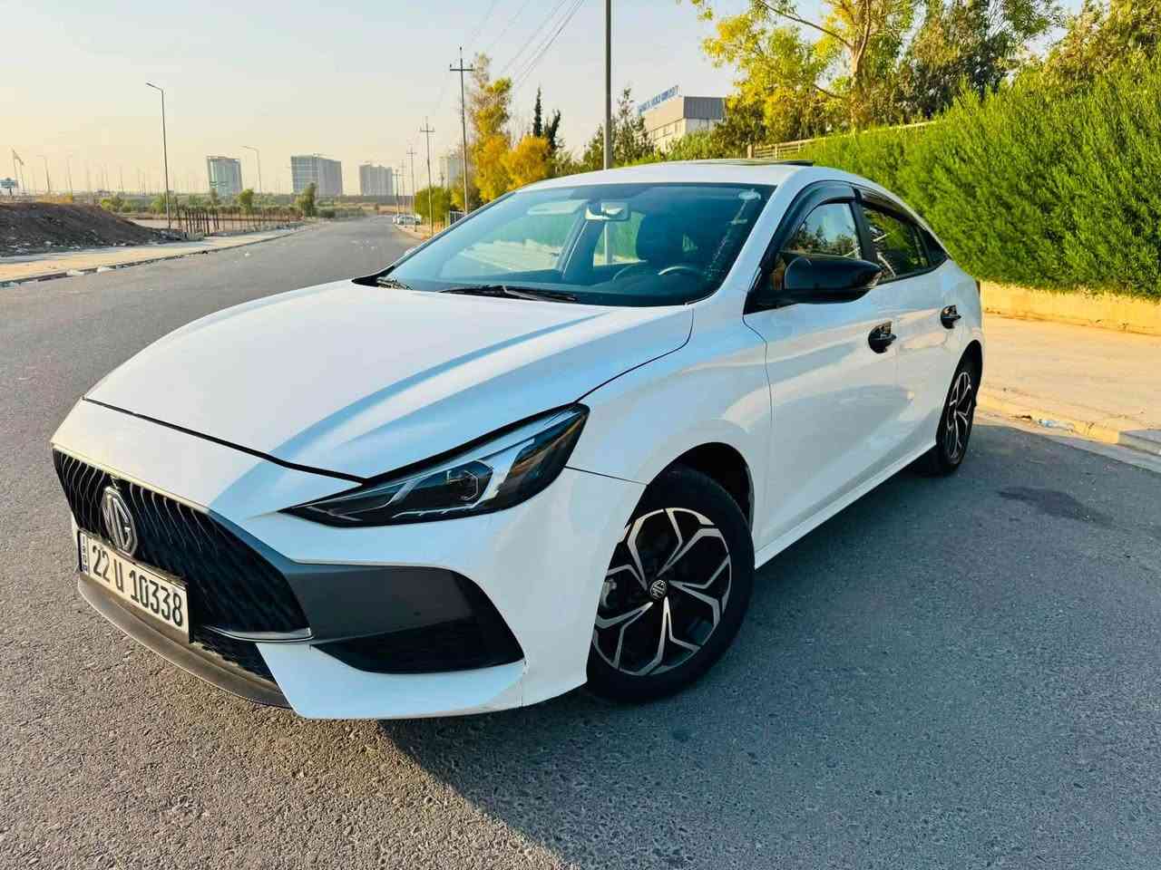ئێم جی  MG GT 2024 Sport گێڕتوماتیك
📌مواصفات.فول مواسفاته‌

♦️بەصمة.شاشەوكاميرا.حساس.

♦️ئاوێنە ئیشارەت.لايت زينۆن.  ڤۆلیۆم

♦️ته‌نها35 هه‌زار رۆیشتیه‌

♦️ته‌نها یه‌ك جاملخی بویاخه‌ باقی سه‌یاره‌كه‌ زۆر خاوینه‌.

💵سعر: 110$🔥‌

📍مكان : أربيل.  

☎️موبایل ***********
