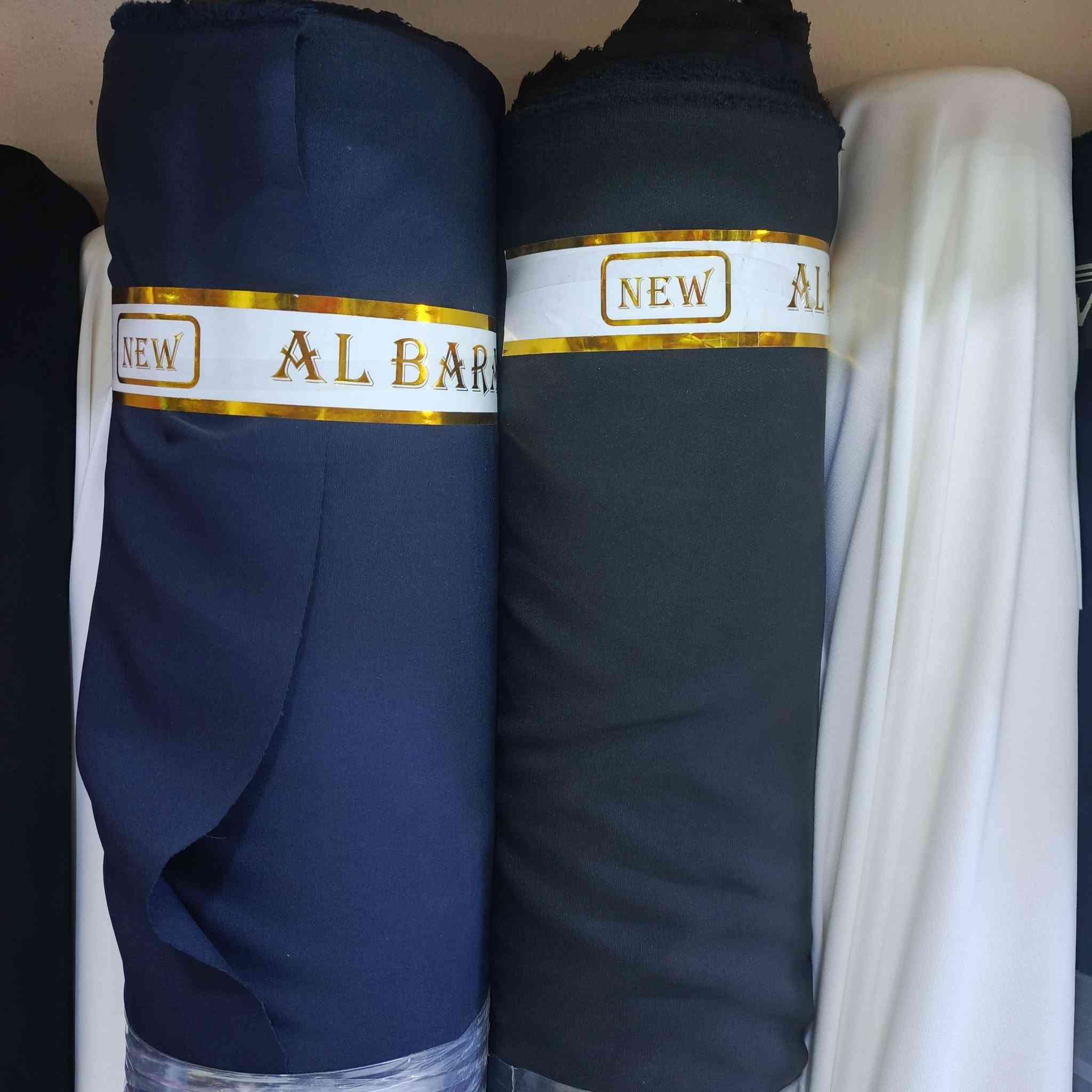 #زبائنا_ومتابعينا
#توفر_اقمشةمدرسية_بعدة_انواع
#مع_توفر_لوازم_خياطةمدرسية
قماش فور واي اسود نيلي رصاصي
قماش كوبرا اسود+باربي اندنوسي خامية ممتازة( صداري، تنورات،عباية اسلامية،)
قماش باربي اسود رصاصي نيلي 
قماش تي ار دايموند رصاصي 
 قماش مارتر ابيض للقميص
قماش باربي ابيض للقميص
قماش سندريلا الاصلي ابيض للقميص 
قماش برادة نيلي
عنوان المحلات :- بعقوبة - الرحمة-قرب افران دبي 
 *********** واتساب 
اقمشة ولوازم خياطة ابو جنى)
