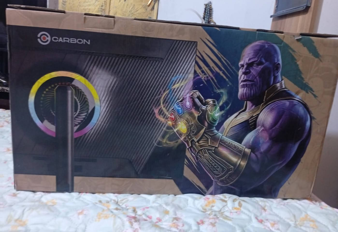السلام عليكم شاشه CARBON استخدام شهر واحد فقط
27" LED Monitor

Model: CB-LED27/2K  هرتز240

Production Date: Dec. 2025

Power: DC12V-5A
السعر 275
العنوان بصرة المعقل 
وعندي توصيل الجميع المحافظات
رقمي ***********
