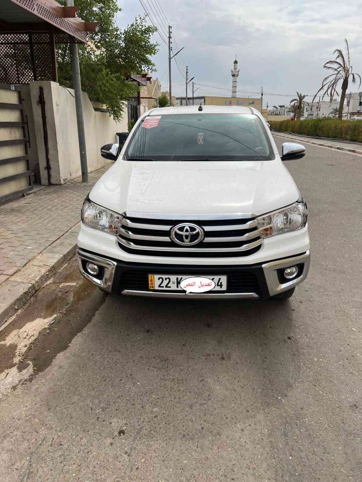 هايلوكس ٢٠٢٥ • مشي ٥٠٠٠٠ • رقم اربيل