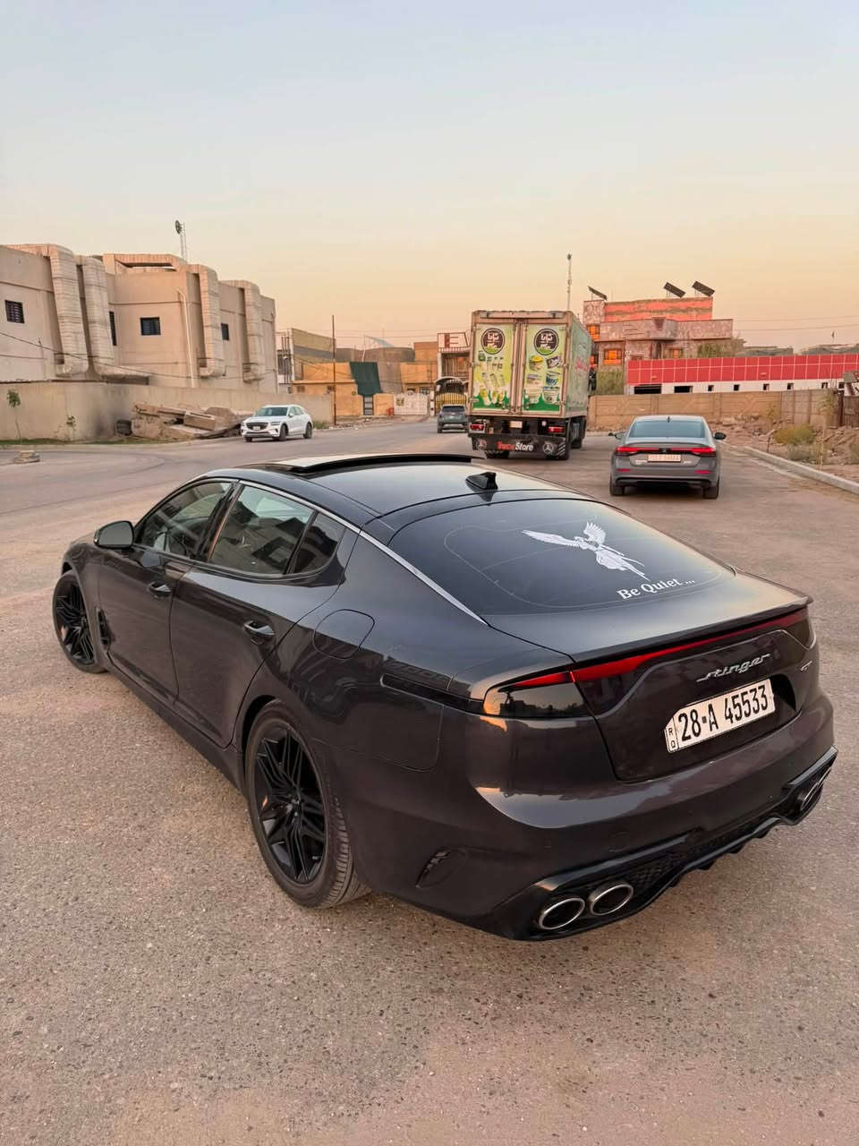 سلام عليكم
ستنكر  gt1 v6 2022 للبيع سعر 148

دفع خلفي بلادي 

رادار امامي 

حساسات خلفيه 

بنوراما

قياده ذاتيه 

توقف ذاتي 

اطفاء ذاتي 

لدات ديشبول و ابواب بلادي 

شاشة جبيره 

كامره خلفيه

شوت bms اصليات ٤ اوراق سعرهن 

السياره بيه اربع قطع صبغ ابيع حزام 

بأسمي السياره رقم مميز نجف تتحول باي محافظة

*********** مكاني الحله
