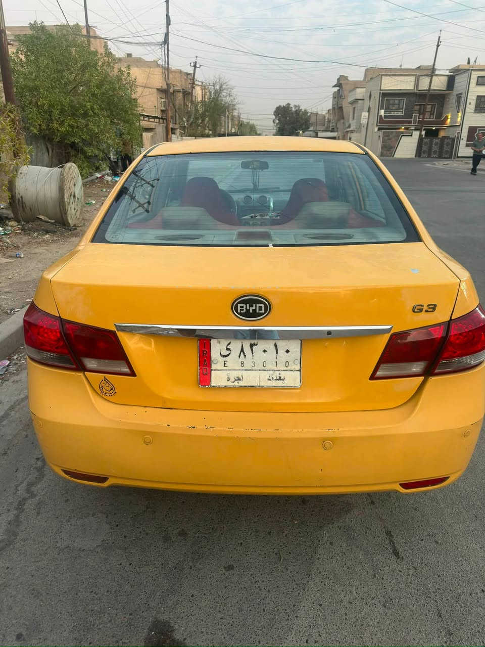 بي واي دي موديل 2013 G3 گير اوتوماتيك محور گير ومكينه وعقل وظفيره محور كورلا تحوير حلو سياره هيئه وغرامات مصفره وكامله رقم بغداد سعرهه 37 وبيهه مجال مكانهه بغداد للاستفسار ***********
