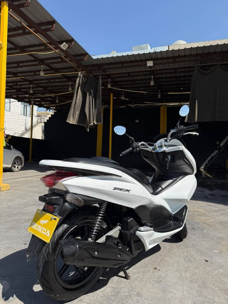 بي سي اكس جيل اول jf ياباني
محرك150cc مكفولة كفر ومحرك مامفتوح 
ماشية( 38) ألف حقيقي 
كهربائيات كله شغالة حساس ستان وزدحام شغالات 
بس عداد السرعه يخربط 
واتساب***********
