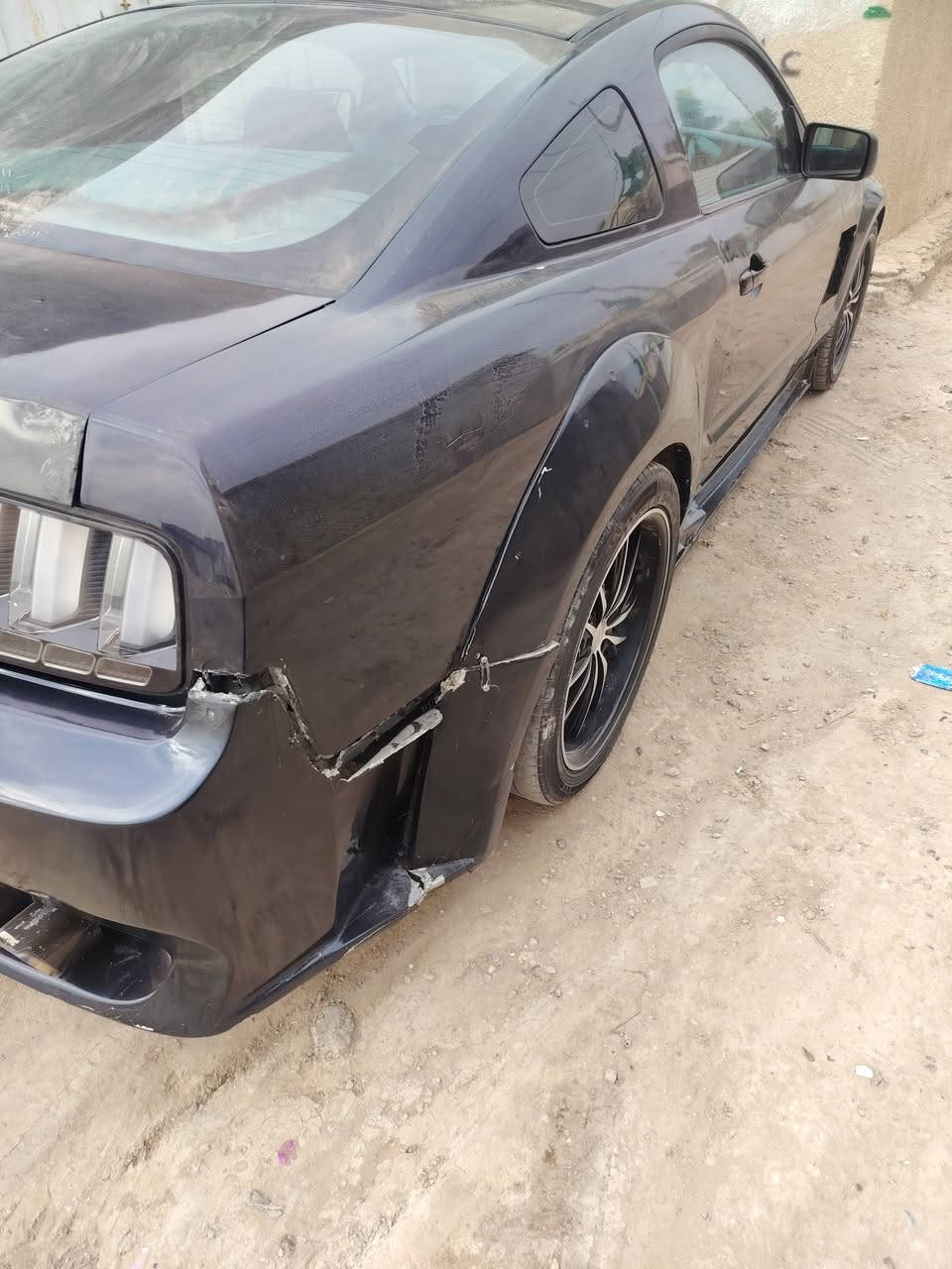 موستنك ٢٠٠٨ • وارد أمريكي • ضرر باب السايق
