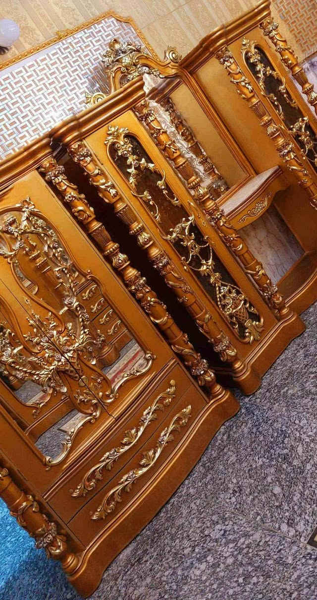 غرفه صاج بورمي شغل مصري موديل ملكي  دواخل الغرفه مصبوغه رقم صاحب الغرفه ‪***********‬‏
