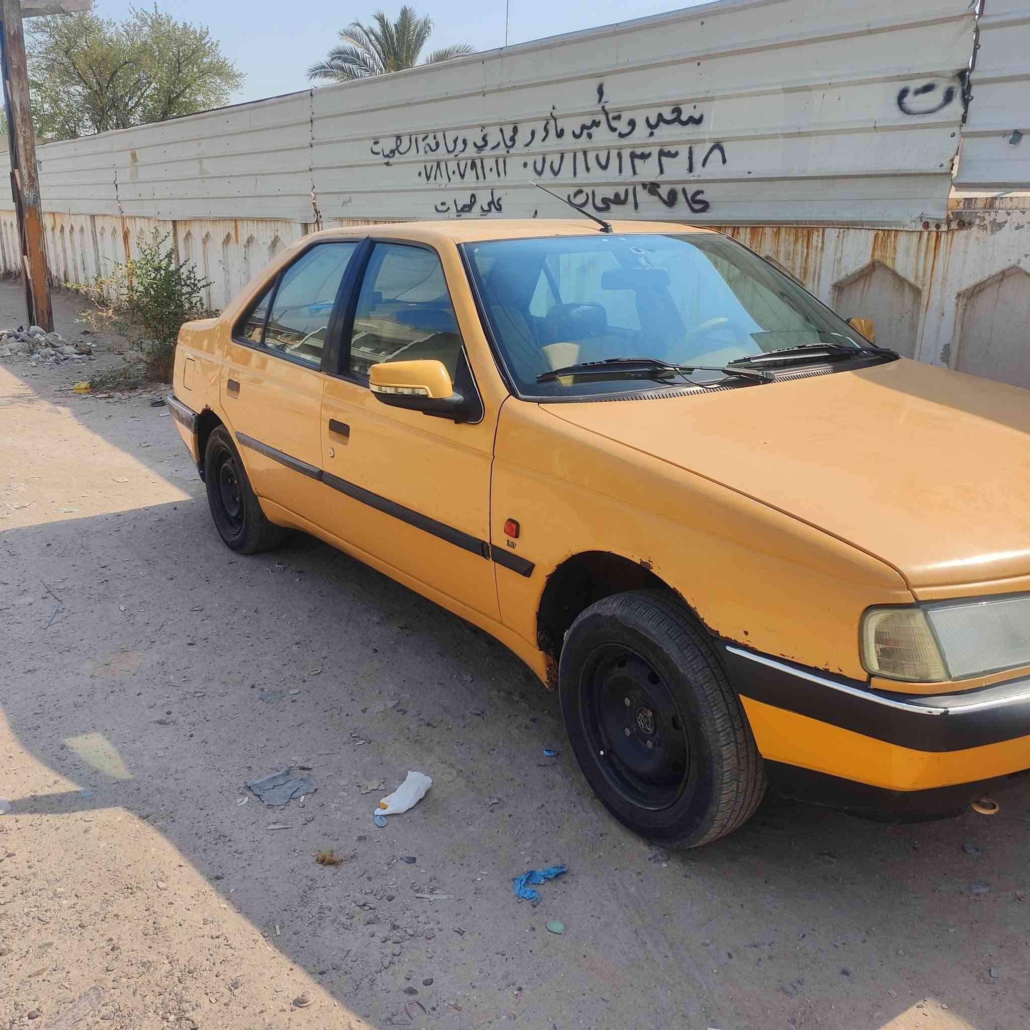 السلام عليكم بيجو 405  موديل 2010 تحويل مباشر تبريد شغال سيارة جاهزة لاتبخير ولاتنقيص مجفت جديد تخم تاير السعر 28 مكان بغداد شهداء البياع ***********
