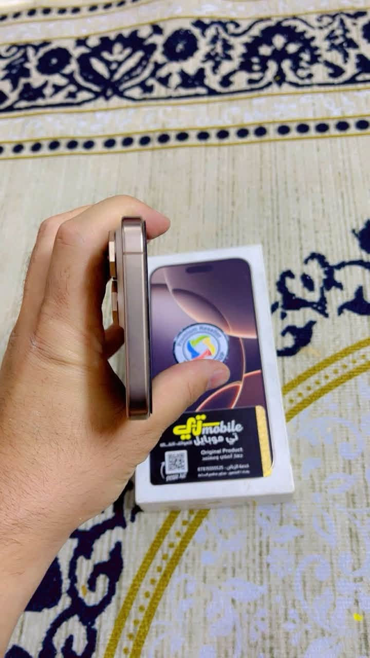 16 PRO MAX
ذ256📱

ب93📲

عدد دورات 423🔄

نضافه 💯

كامل شغال شخط واحد ما بي 

ما مفتوح ابددد 🛠️

مكاني بغداد بلديات 📍

سعر 1275 💵
***********
