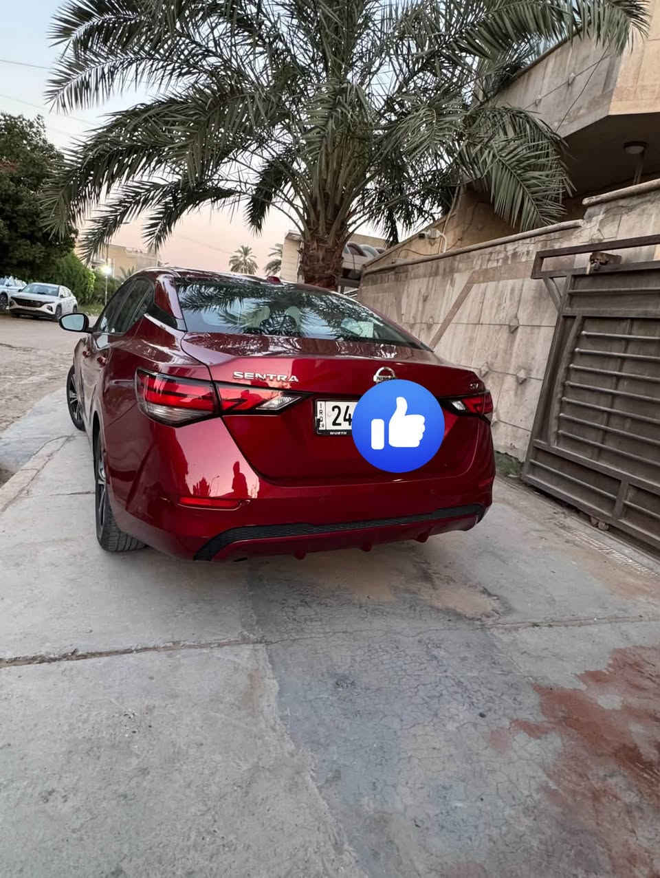 السلام عليكم ..
Nissan sentra sv 2021 للبيع
مواصفات: 
رادار امامي 
حساسات امامية وخلفية وبلمري 
كاميرا خلفية ، ،تشغيل عن بعد ، باقي المواصفات معروفة 
ضرر السيارة دعامية واصبعين من البنيد فقط كما موضح بلصور السيارة بدون صبغ 
مكان السيارة بغداد
السعر: 123$ قفل
 للتواصل : ***********
