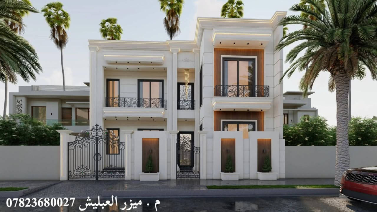 تصاميم واجهات • خدمات هندسية • المهندس ميزر