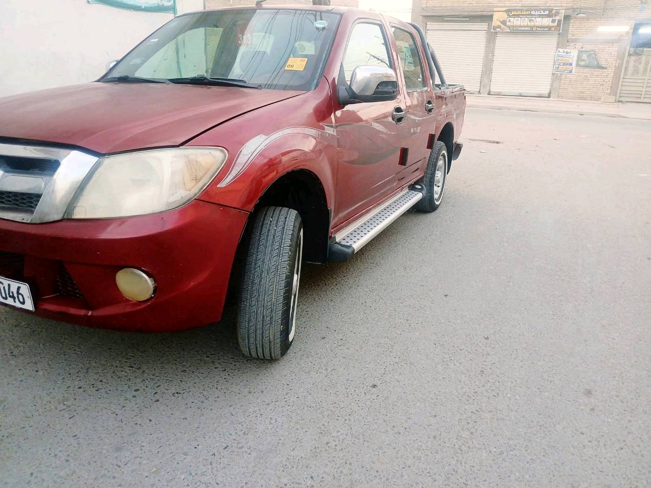 السلام عليكم البيع بيكم صيني موديل ٢٠١٢ رقم بغداد نكليزي تحويل مباشر سنوية ال ٢٠٢٩ كير محرك اكسل شاصي مكفوالة تبريد شغال مكان السيارة بغداد العبيدي ***********
