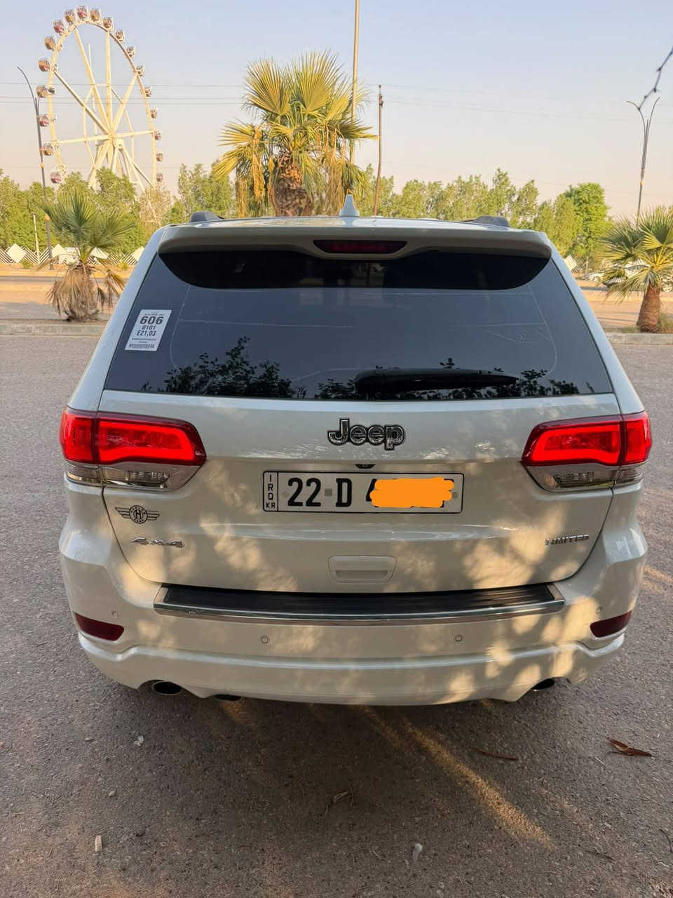 سلام عليكم للبيع جيب ٢٠١٤ خليجي شركه هارلم سياره لمتد بلاص فول مواصفات للخير مواصفات بانوراما جنطه كهرباء تشغيل عن بعد خزن ميموري  كشنات كهرباء تدفئه تبريد بل كشنات لد امامي خلفي هوكات اماميه رادار امامي ورادارخلفي تخم تاير جديد قبل يومين شادهن سياره اي نقص ما بيها
بيها صبغ البابتين نص منهن مكاني ديالى ***********
سلام عليكم للبيع جيب ٢٠١٤ خليجي شركه هارلم سياره لمتد بلاص فول مواصفات للخير مواصفات بانوراما جنطه كهرباء تشغيل عن بعد خزن ميموري  كشنات كهرباء تدفئه تبريد بل كشنات لد امامي خلفي هوكات اماميه رادار امامي ورادارخلفي تخم تاير جديد قبل يومين شادهن سياره اي نقص ما بيها
