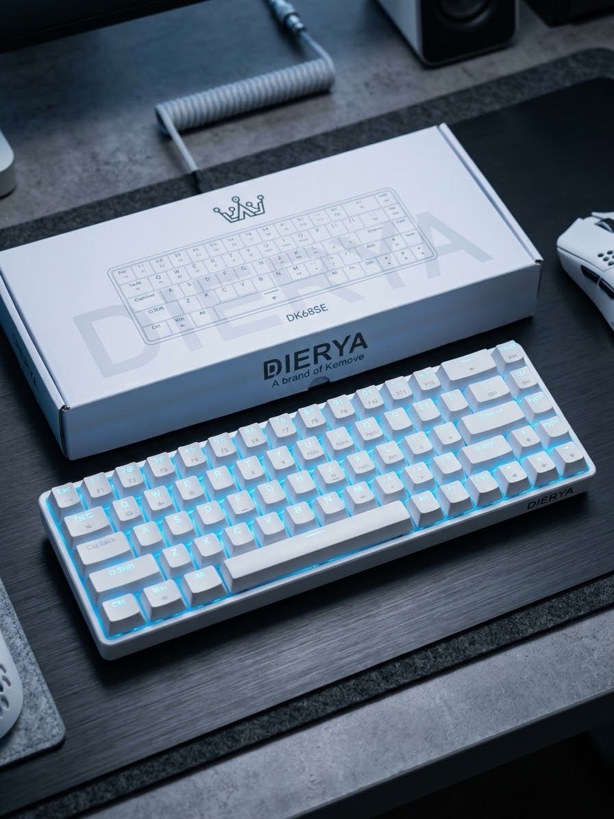 ⌨️🔥 DIERYA DK68SE – كيبورد ميكانيكي Gaming مدمج 🎮

إذا تبحث عن كيبورد صغير وعملي للألعاب والاستخدام اليومي، فإن DIERYA DK68SE يجمع بين الحجم المدمج والاستجابة السريعة. ⚡

🌟 أبرز المميزات:
🔹 تصميم مدمج 60% لتوفير مساحة أكبر للماوس 🖥️
🔹 مفاتيح ميكانيكية سريعة الاستجابة 🎯
🔹 Anti-Ghosting للضغطات المتعددة 🎮
🔹 كابل USB-C قابل للفصل 🔌
🔹 إضاءة خلفية مميزة ✨
🔹 تصميم أنيق باللون الأبيض 🤍
🔹 مناسب للـGaming والعمل والاستخدام اليومي

💥 حجم صغير + أداء سريع + تصميم أنيق!

📲 للطلب والاستفسار عبر واتساب:
***********

🚚 توصيل إلى كافة محافظات العراق 🇮🇶
