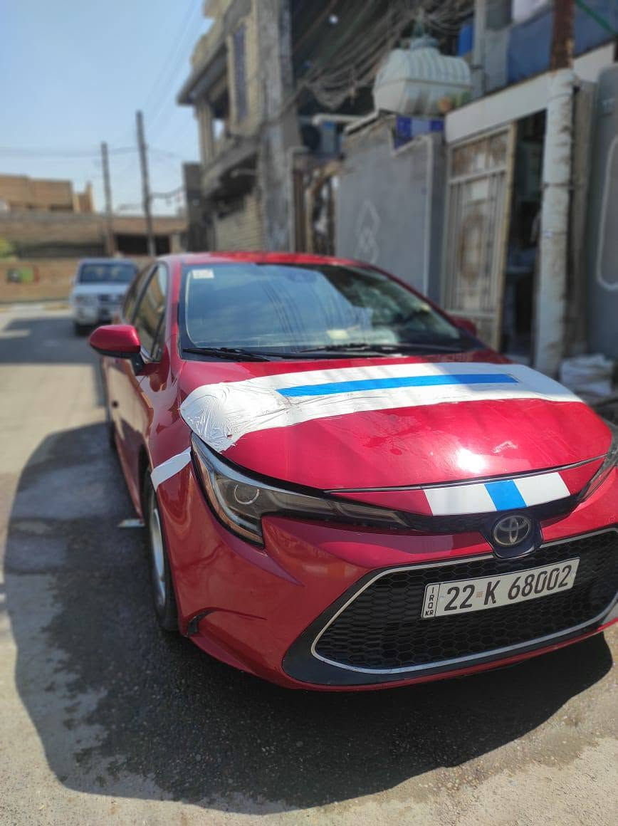 كولا للبيع موديل2020  مواصفات  LE  
ماشيه 66ميل  جاهزه من كلشي 
(وارد امريكي )الضرر تبديل جنطه فقط السياره  بدون ايرباك  
والسونار  موجوده بالمنشور 
رقم ارييل  بأسمي  شرط تحويل  
تخم تاير جديد تبريد ثلج  
تحكمات بل ستيرن 
شاشه اصليه 
كامره خلفيه 
 قياده ذاتيه 
تحديد مسار 
لايتات ايل اي دي 
سايد ابريك كهرباء 
السياره جديده ورايدها  117$
الاتصال ***********
بغداد / الحسينية
