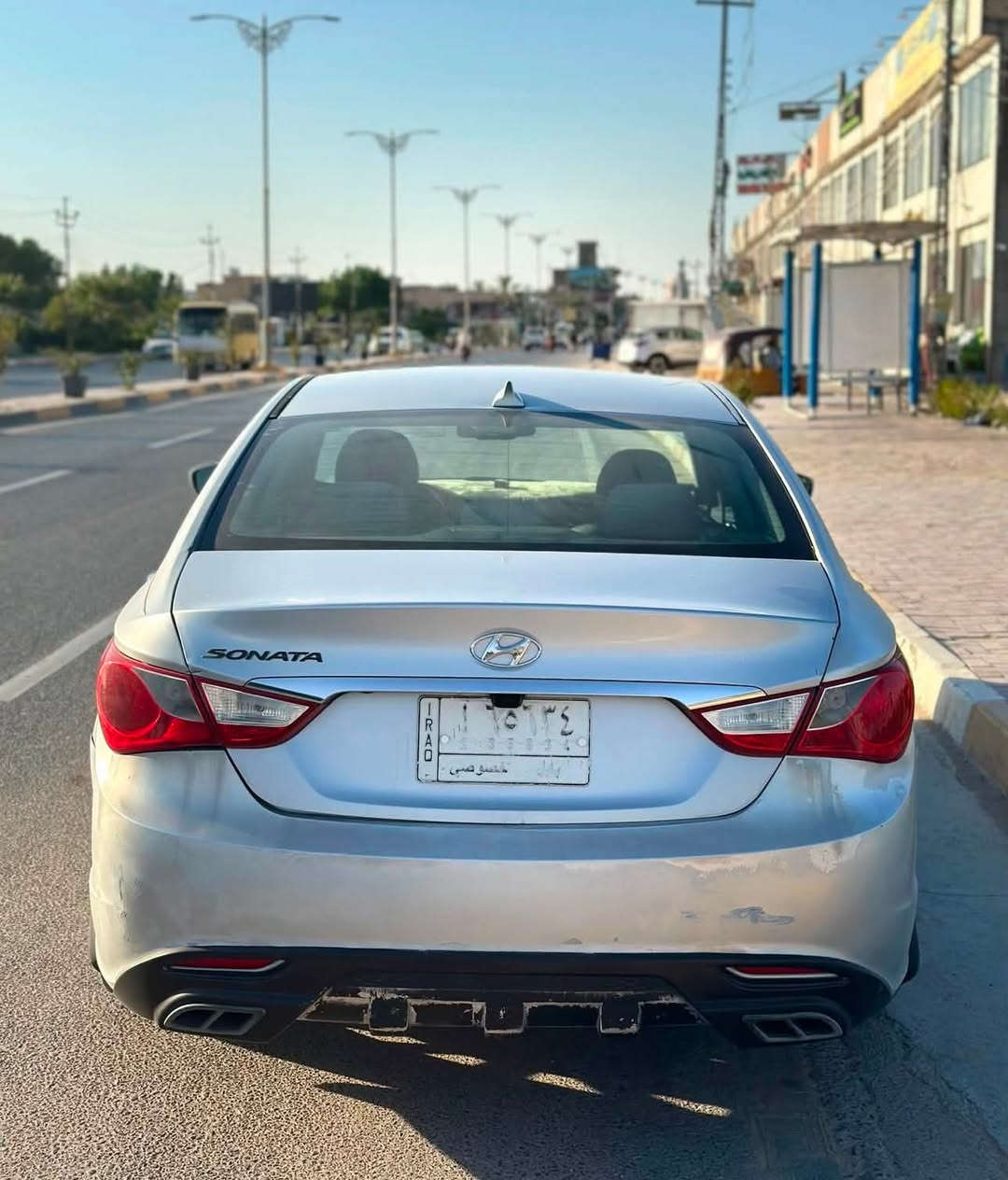 للبيع سوناتا 2012 امريكي ✅
مبدل ٣ قطع مع صبغ قطعتين
Gdi 2400
جاهزه من تبريد مكينة كير و حدادية 
مع تخم تاير
سعرها 90$ ورقة و بيها مجال 
مكانها كربلاء
تلفون ***********
