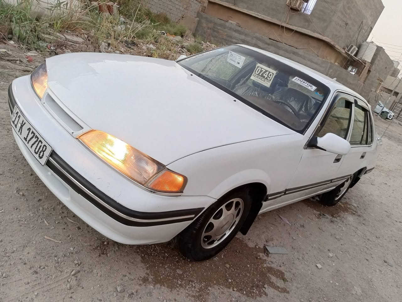 السلام وعليكم
دايو برنس موديل1995
الون ابيض ..... 
رقم بغداد بسمي الدولي . مشروع
سنويه لل ٢٩وطني  ... تحويل ثاني يوم
تبريد شغال كنبريسر بي صوت 
كير وتماتيك...  
محرك مفتوح .....
كير ومحرك حاويه جدد مكفولات
ماشالله بيه نعومه فول  
ويل كب مجلي لونين 
تخم تاير....... باتري جديد
كهربائيات كله شغاله .... 
مشط ستيرن باور سلف داينمو راديتر كله جديد 
شرط لاضربه ولا طخه ولا كص ولا خياس فقط صبغ  بالفرن تعمير درجة اولى
صدر خلفي أمامي جديد 
غرفتها جديده ...دواخلها جدد بطاين جدد كشنات جدد دشبول جديد كاعيده جلد ارضيه جديده
اسف عل اطاله الشراي يتصل
الهاتف ***********
مكان سيارة بغداد
السعر 38
اتصل ع الرقم فقط
