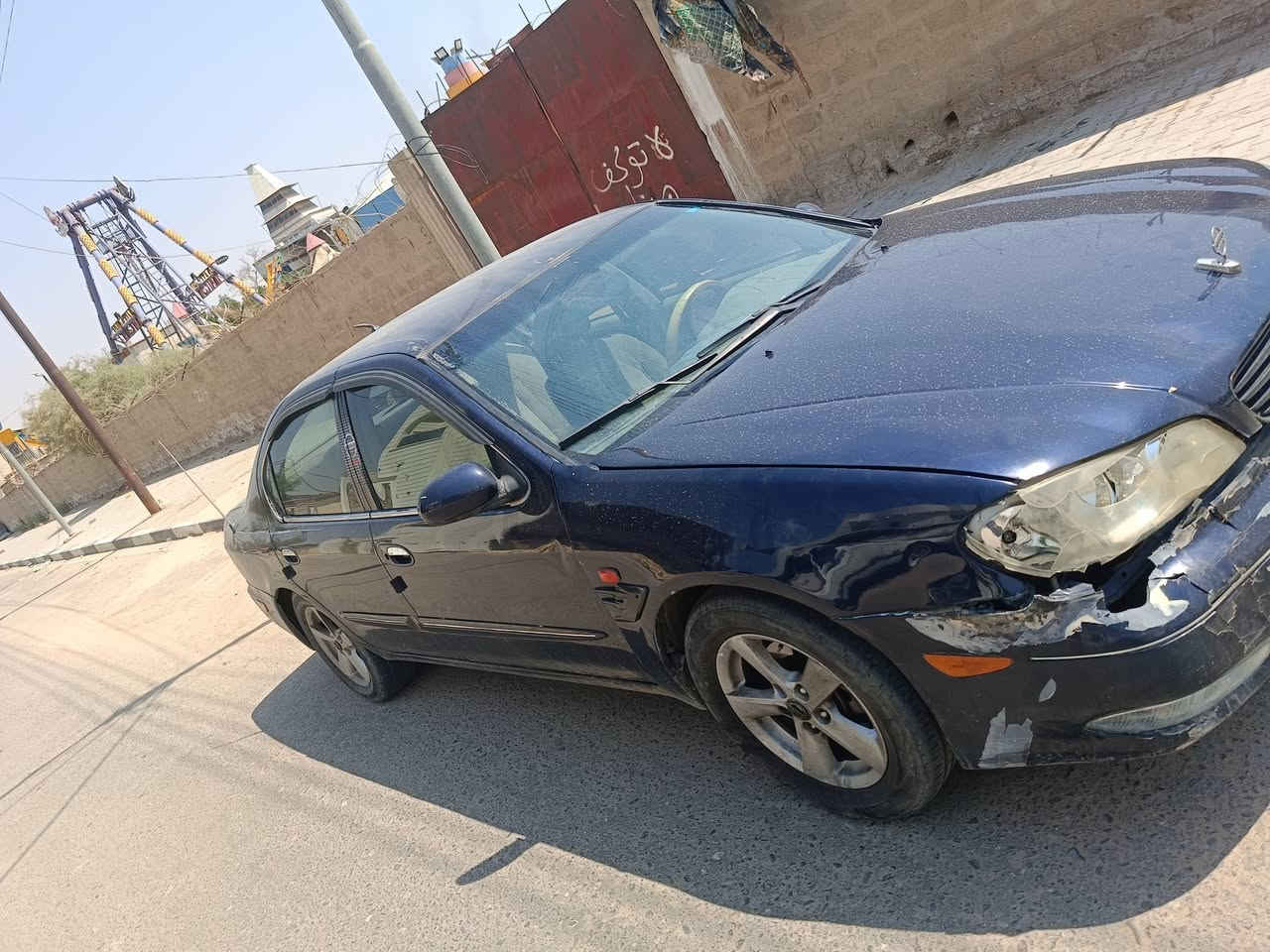 السلام عليكم نيسان مكسيما موديل 2000 سياره كير محرك توسان كفاله كارتون كهربائيات تبريد كله جاهز سياره يرادلها ترتيب بيها هاي الضربه موضحه بالصور والباقي كله جديد رقم وسنويه جدد مكان السياره البصره السعر 48 وبيها مجال ***********
