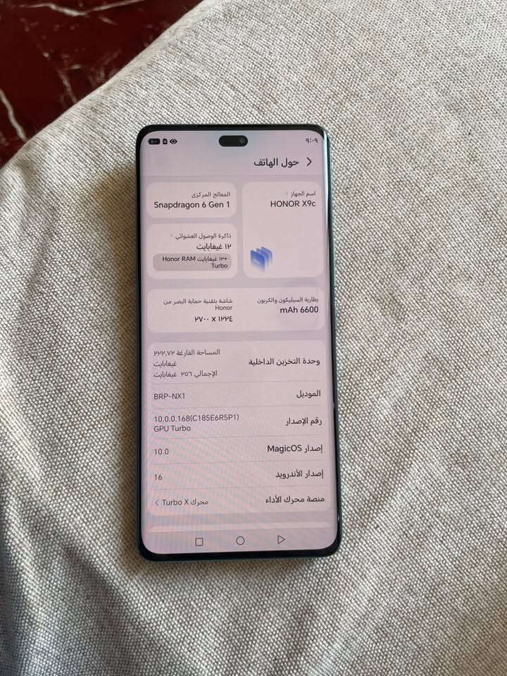 هونر X9c • ٢٥٦/١٢ • بطاريه ٦٦٠٠