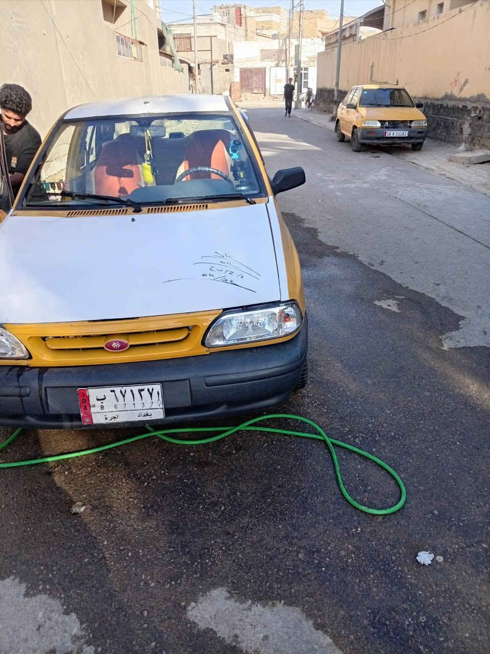سايبا مديل  12
نضيفه  مابيها خياسات ملكطات 
تبريد شغال  
راعيها  يريد مداور  
رقم الماني  مشروع  وطني
هيئه وغرامات تاخذ مصفره  
مكانها الديوانيه  
بيها فقط واتر بم  طلع صوت  يعني  اذا تريد سوي  ب25 الف  هوه وشغله  

السعر  18.وبيها  مجال  للشراي
***********
