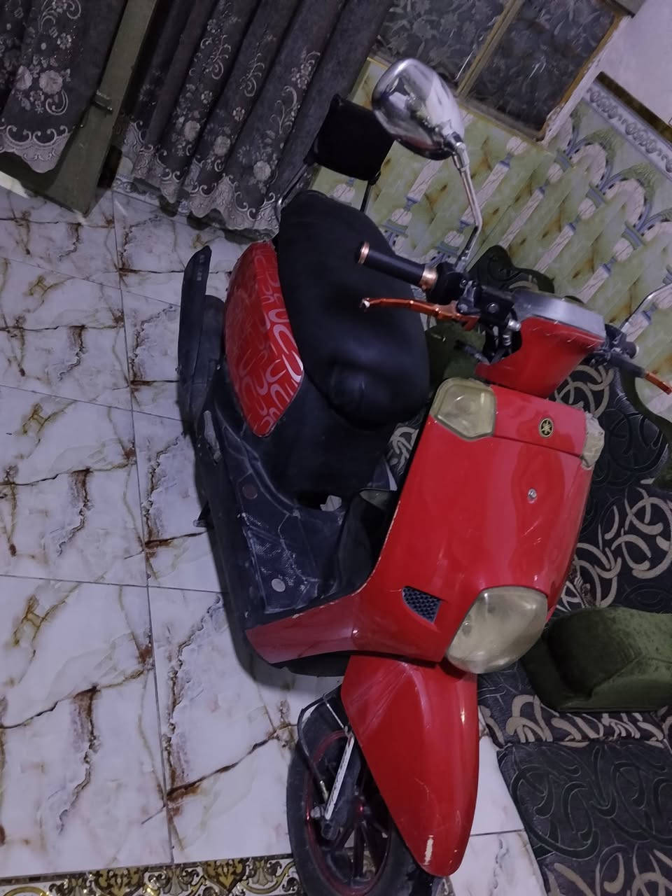 للبيع دراجه بوليسي مامفتوحة كلة شغال سلف هندر كهربائيات كاملة الدراجة تخم تاير جديد دراجه خير من الله السعر 300 مكاني كربلاء حي الغدير يم الصورة للتصال *********** متواجد واتساب كذالك
