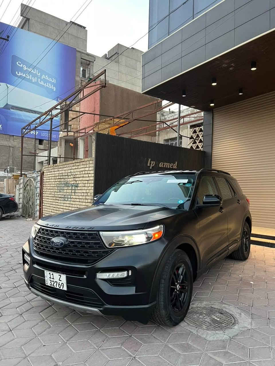 فورد اكسبلورر 2023XLT
ماشية 50 الف مايل 

مغلفة ppf مات امريكي اصلي ضمان 10 سنوات 

من امريكا بيها الباب الورة السايق والجاملغ صبغ وهنا عندي صار بيها ربع جاملغ الامامي صبغ بدون دواخل وبدون ايرباكات ورقم الشاصي بالصور

رادار امامي وخلفي وجانبي وحساسات خلفيه 

مودات قيادة 6 

كشنات جلد وكهرباء تدفأة بالكشنات والستيرن 

7 راكب و3 قطع تبريد منفصل 

صندوك كهرباء وتشغيل عن بعد 

السيارة جاهزة تخم تاير ودسكات جديد وبيها ضمان والصدر جديد حته دهن وفلاتر مبدل جديد وبيها احتياط مشتريلها 

سعرها / 250 ورقة 

مكانها بغداد الكرخ 

***********
