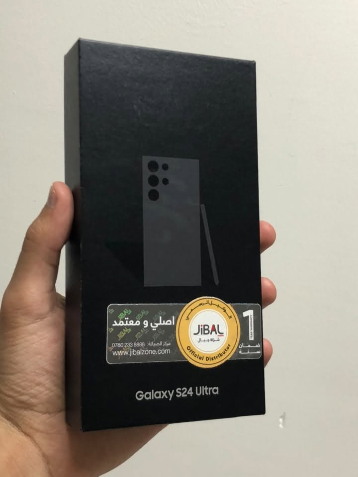 الترا S24 ذاكره تيرا المرغوب
لون تيتانيوم مميز

ملحقات الشركه ماموجوده فقط الكرتونه مالته 

مكاني تكريت القادسيه 

للتواصل ***********
