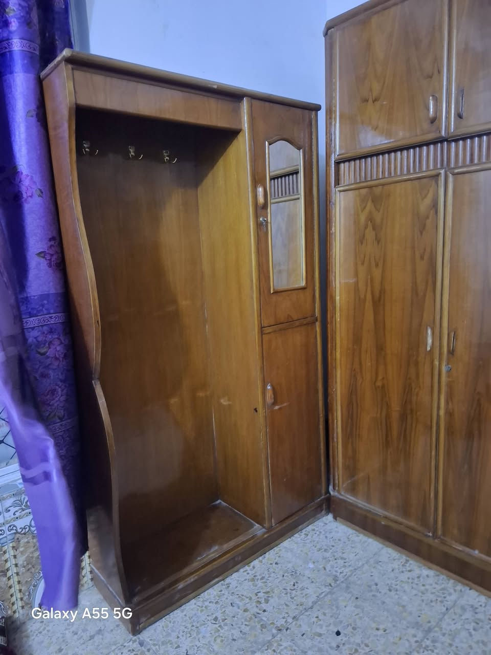 غرفه نوم للبيع صاج داخل وخارج تسكام مابيه اي ضرر عنوان بابل سده الهنديه ***********

نص مكتوب في الصور:
- Galaxy A55 5G