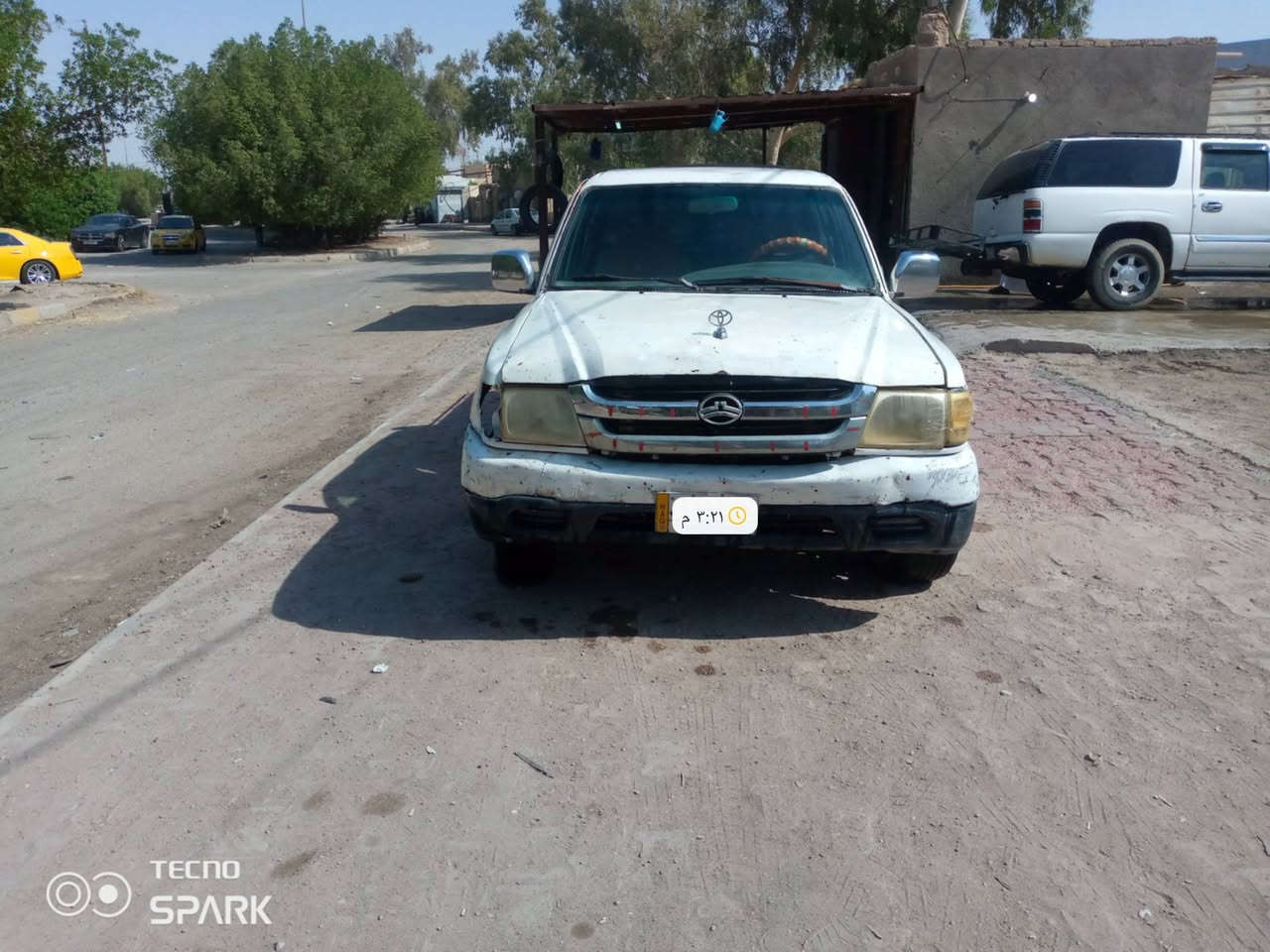 سلام عليكم بيع مستعجل 
للبيع دير مديل 2006 محرك كير شاصي مكفولات رقم واصط الماني 
 تحويل ثاني يوم كهربايات شقاله سياره جاهزه تخم تاير حداديه جديده 
  مال جناي جاهزه 
سعر 22وبيها مجال 
تصل ***********
مكاني سماوى قضاء الخضر

نص مكتوب في الصور:
- TECNO SPARK