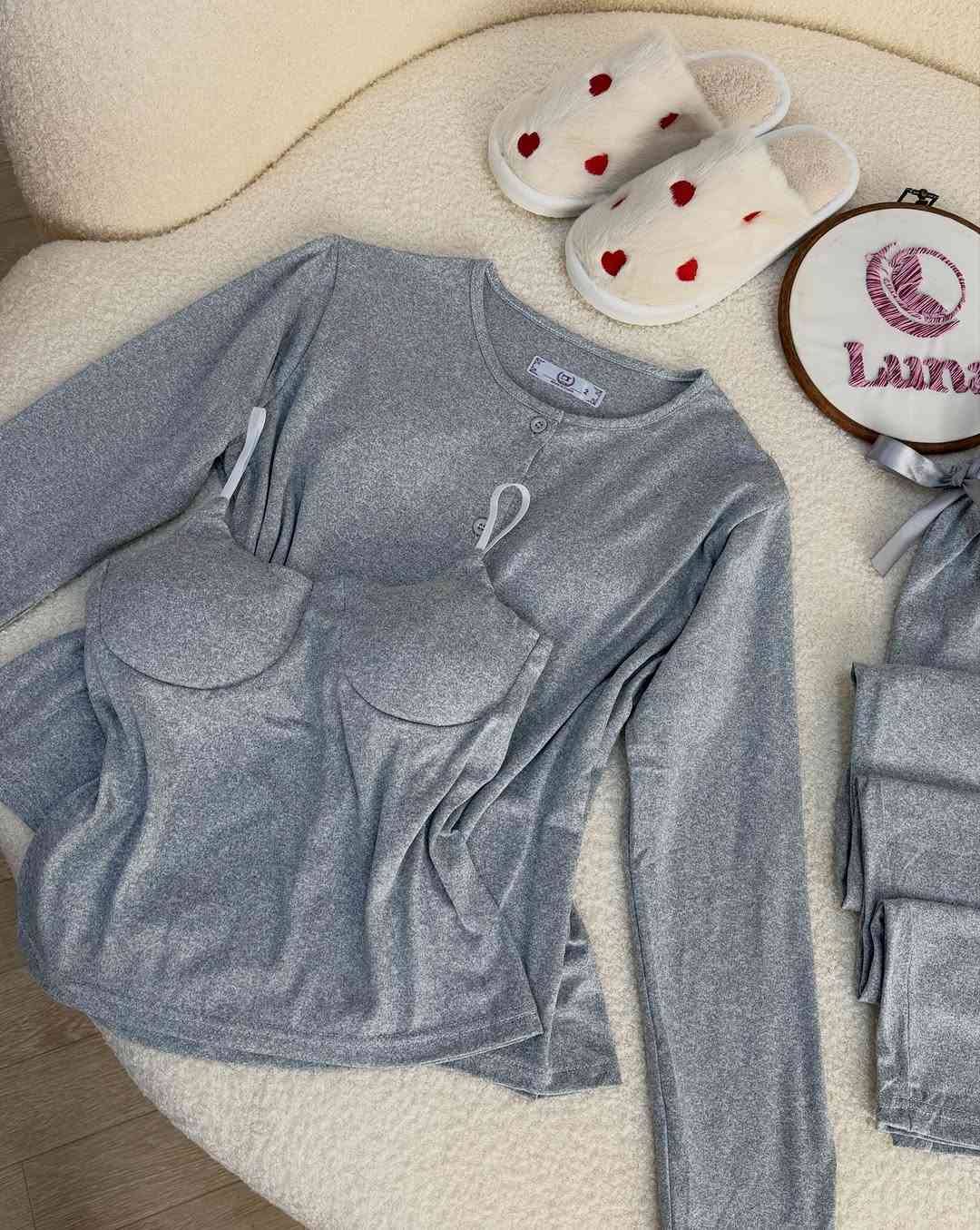 بجامة شتائي خفيف • بانتوف شتائي • مقاسات M-L-XL-2XL