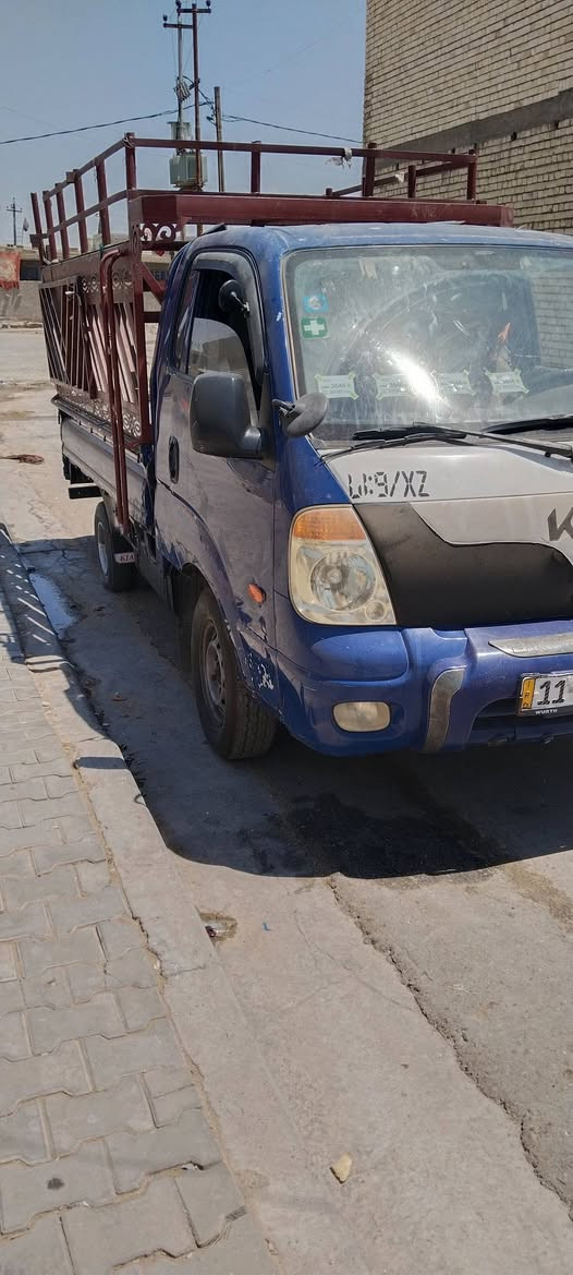 سلام عليكم كيا حمل موديل 2006 رقم بغداد تحويل مباشر مكينه مسكر طرمبه جديدة شاصي رقم شاصي كفاله سعر 95وبيها مجال مكاني بغداد الشعب ***********
