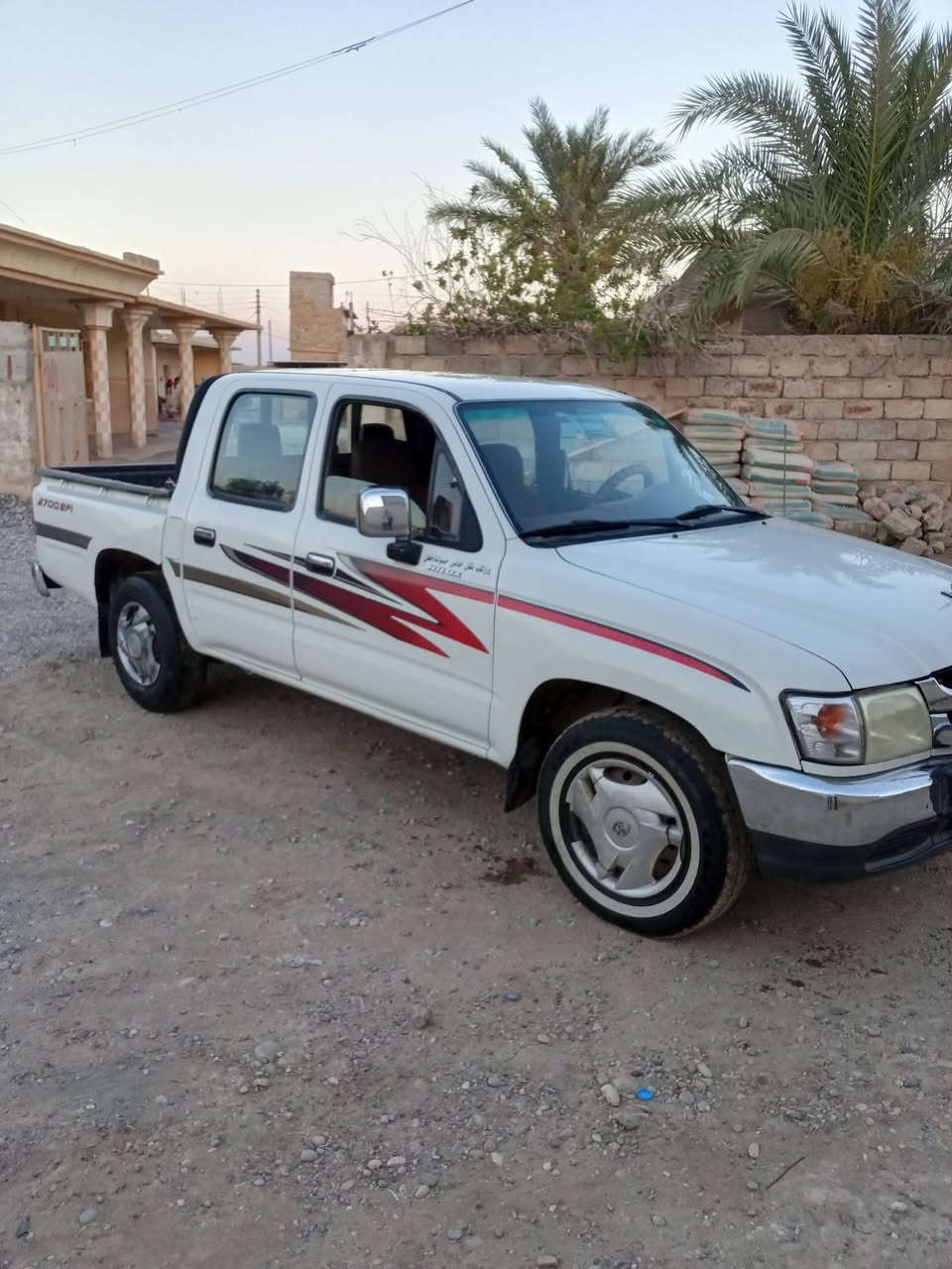 بيكم دبل قماره موديل 2002 الساير رقم نينوى دولي بسمي سنويه 2031هزه جديد طخم تاير محرك وكير شرط ضرر بوند صبغ فقط بدون دواخل السعر 125 وبيها مجال ***********
