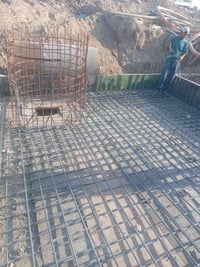 حدادين تسليح • مناهيل داري • مستطيل الشكل