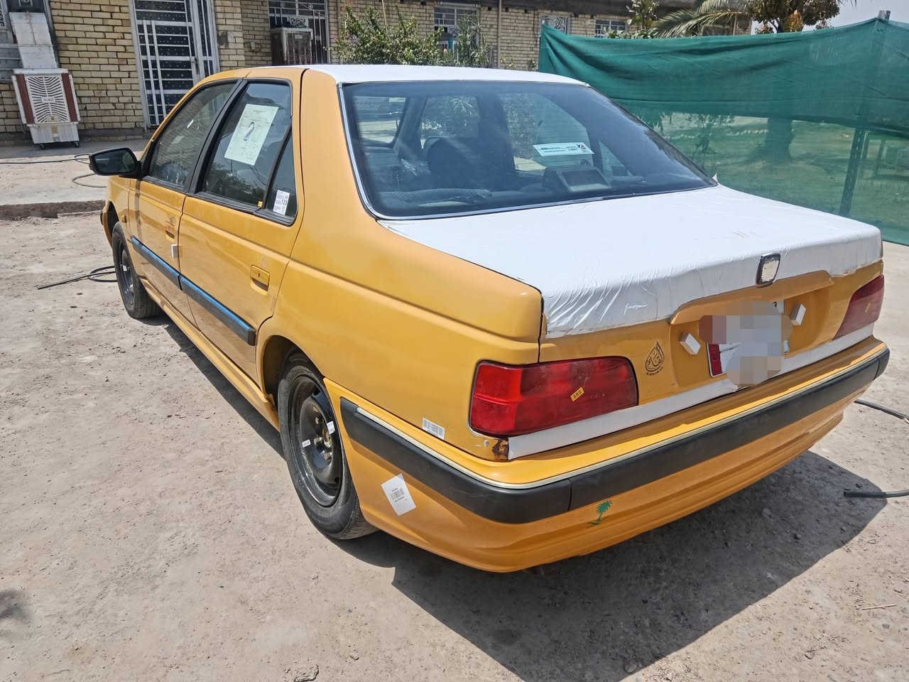 سلام عليكم
بيجو بارص ٢٠١٥
كير خير من الله
مكينه نعمه لا تبخير ولا تنقيص
حداديه ٨٠/١٠٠
تبريد ثلج
مصفره هيئه
موجوده بغداد جسر ديالى الجديد 
عارضها ب ٣٣ وبيها مجال
***********
