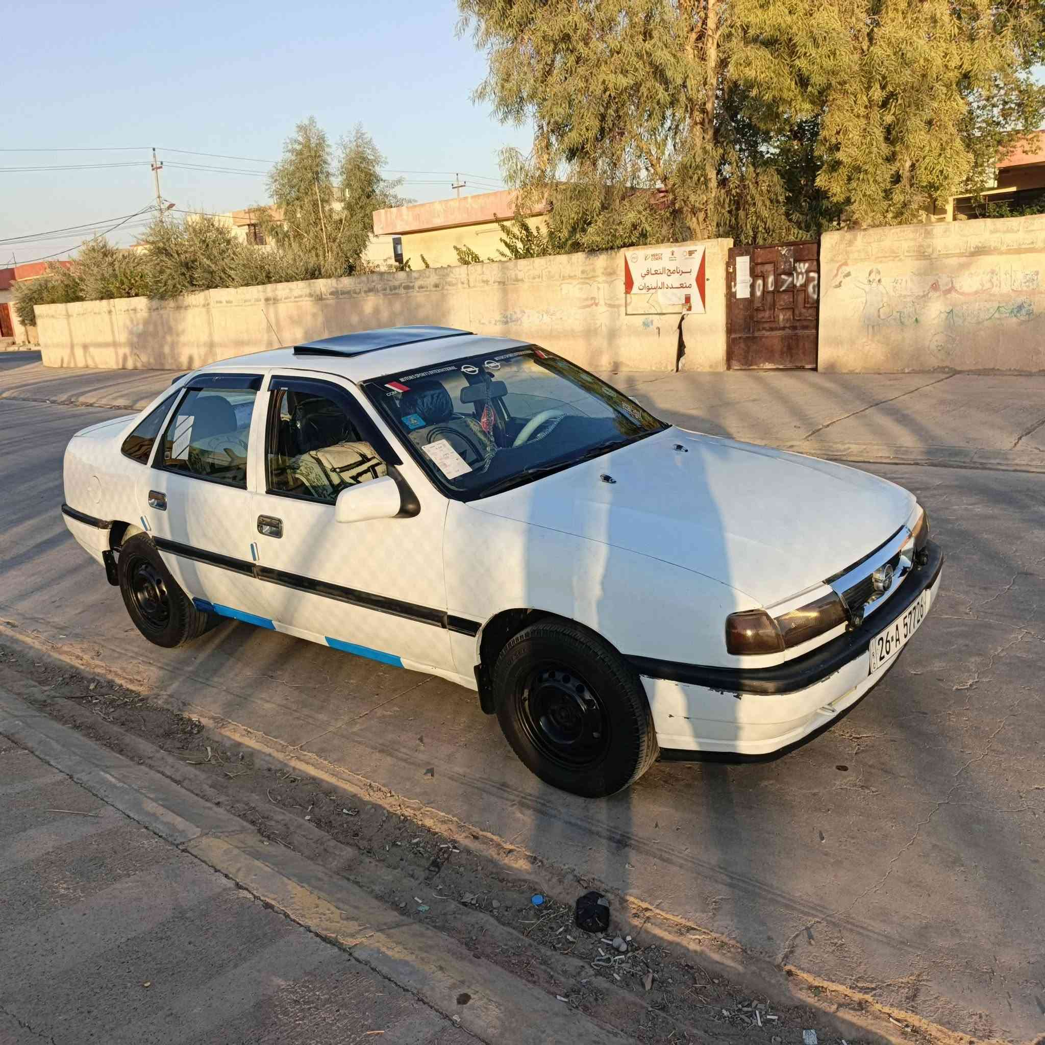 السلام عليكم
اوبل فكترا موديل 90 
حجم 20
رقم صلاح الدين شرط التحويل
صبغ جمالية فقط
گير محرك شرط
كركوك قضاء الحويجة
السعر 38 وبيها مجال
للتواصل ***********

