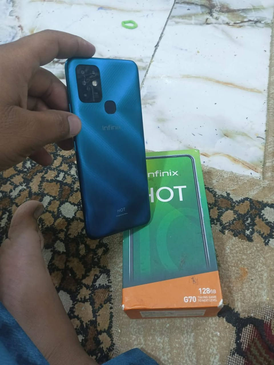 سلام عليكم جهاز للبيع انفنكس نوت 10 للبيع جهاز نضيف ذاكرته 128 سعر 90 وبي مجال حك جيه مكاني نجف حي الميلاد وهاذه رقمي***********
