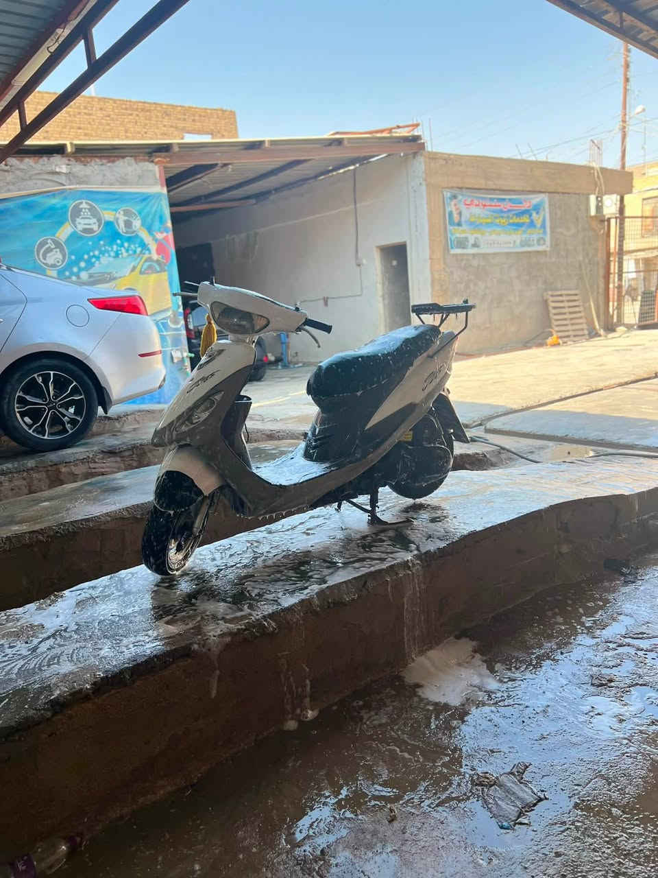 السلام عليكم دراجه ماكس منغولي كهربيات كله شغاله سلف مختمه ما مفتوح بيها برغي بلاديه البيع ب٤٥٠ وبيها مجال مكاني بابل ***********
