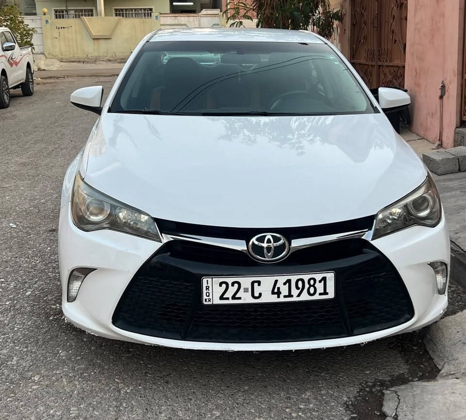 🚗 للبيع | تويوتا كامري SE 2015 أمريكي
موديل: 2015
فئة: SE (نص فل)
محرك: 2.5 لتر
ناقل حركة: أوتوماتيك
اللون: أبيض
صناعة أمريكية (كنتاكي)
الممشى: 280 ألف كم
شاشة أصلية
كاميرا خلفية
مكيف ممتاز
محرك وگير بحالة ممتازة
السيارة نظيفة جدًا
تكحيل بأجزاء بسيطة جدًا (حوالي 10 ملم)
السعر المطلوب: 17,200 دولار وقابل للتفاوض البسيط عند الجدية.
للاستفسار والمشاهدة يرجى التواصل على الرقم 
*********** واتس اب

