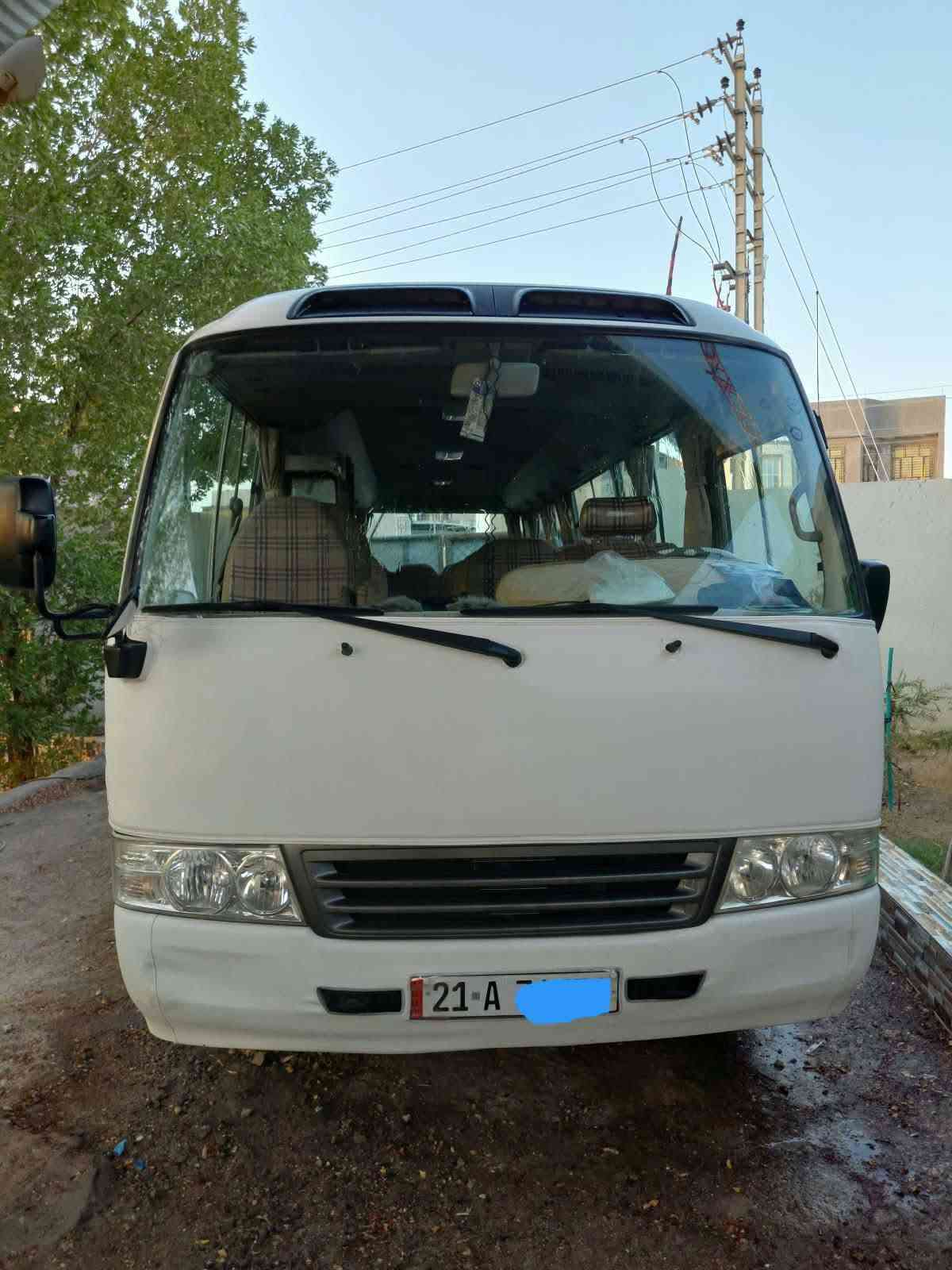 السلام عليكم كوستر موديل ٢٠١٥ ناصية للبيع رقم أنكليزي سليمانية بأسمي سيارة جديدة ما مشتغلة بالشارع أبد لا عبرية ولا موظفين ولا طلاب فقط زيارات خاصة 
سلة ودرج ودرع
فتحة بانزين
تبريد محور فابريتر أضافية
أضافة وركة ستريك
دوشمة كاملة 
بردات قديفة 
تخم تاير بريجستون جديد
الباقي بدون فتح برغي كلة على وضع الشركة وبصورة جيدة جدا
للتواصل رقمي
***********
