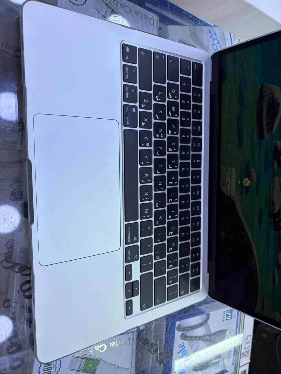 apple macbook air
M5 
ram 16
ssd 512
13,6 
battry 100% 
عدد دورات 23 
نضافه 100‎%‎ 
كامل ملحقاتهه 
السعر : 1،950،000
بغداد - المنصور 
يوجد توصيل 
***********

نص مكتوب في الصور:
- MacBook Air
- Battery Information:
- Model Information:
- Serial Number: F8YHQF00FYU0000G43
- Device Name: bq40z651
- Pack Lot Code: 0
- PCB Lot Code: 0
- Firmware Version: 0b00
- Hardware Revision: 100
- Cell Revision: 471d
- Charge Information:
- The battery's charge is below the warning level: No
- Fully Charged: No
- Charging: No
- State of Charge (%): 73
- Health Information:
- Cycle Count: 23
- Condition: Normal
- Maximum Capacity: 100%
- System Power Settings:
- AC Power:
- System Sleep Timer (Minutes): 1
- Disk Sleep Timer (Minutes): 10
- Display Sleep Timer (Minutes): 10
- Sleep on Power Button: Yes
- Wake on LAN: Yes
- Hibernate Mode: 3
- Low Power Mode: No
- Prioritize Network Reachability Over Sleep: No
- Battery Power:
- Display Sleep Timer (Minutes): 2
- Wake on LAN: No
- Current Power Source: Yes
- m5's MacBook Air > Hardware > Power