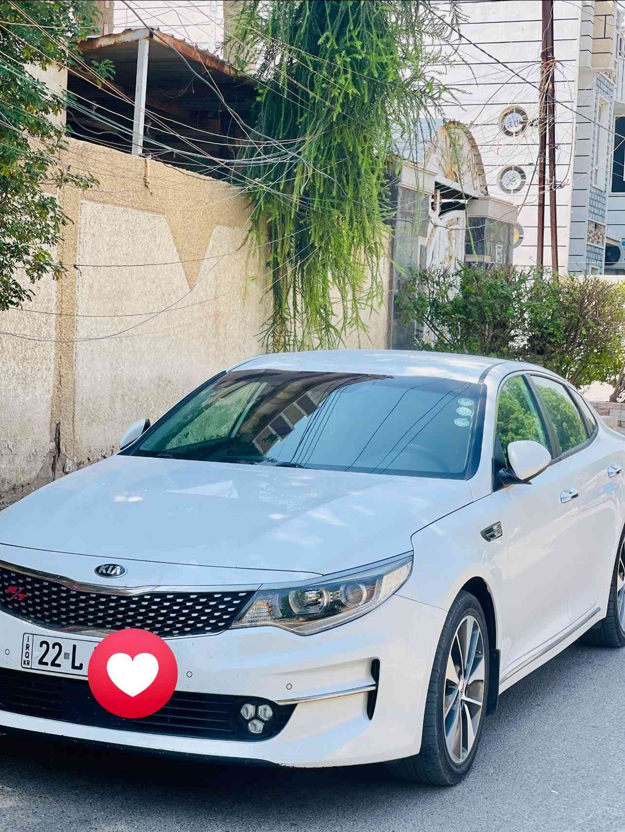 السلام عليكم
لليدور جديد وماماشي 

كيا اوبتما 2016 خليجي 

فول مواصفات 

ماشيه 60الف حقيقي
دبل صالنصه
بردات خلفيه بلاد 
ويل كروم حجم 18
تبريد قطعتين
بصمه عدد 2

داخل بيجي 

تبريد لمس

صندوق ذكي 

اناره ترحيب

مري شفط

حساسات امامي خلفي

لد امامي خلفي 

رقم اربيل الجديد سنويتها 2031

محرك دوش 2.4 شرط ممفتوح 

السياره كفاله عامه من كلشي حته دعاميتاها مالات الشركه 

السعر 170وبيها مجال قليل 

مكان بابل للاستفسار ***********

0775411248
