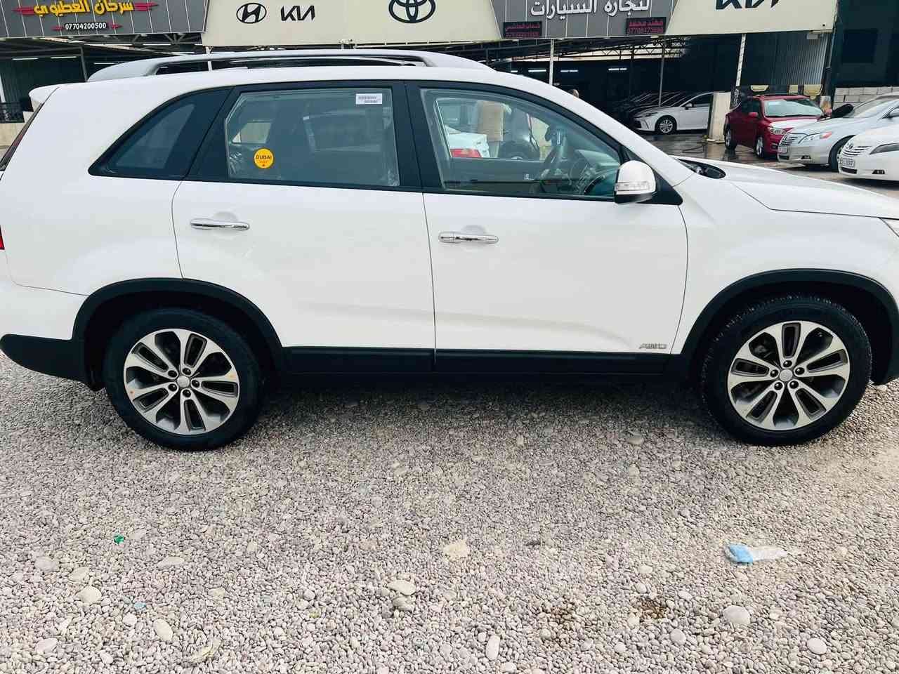 🚘 للبيع | كيا سورينتو
🔹 فول مواصفات – خليجي (كويتي)�🔹 محرك V6 بنزين�🔹 السيارة كلين ومن الكفالة العامة.�🔹 بيها بارد إصبعين بالجاملغ الأمامي فقط.�🔹 رقم بغداد.�🔹 كيو محرك، كفالة.
💰 السعر: 185.وبيها مجال للشراي
المكان صلاح الدين ناحيه العلم
📞 للاستفسار:�***********

